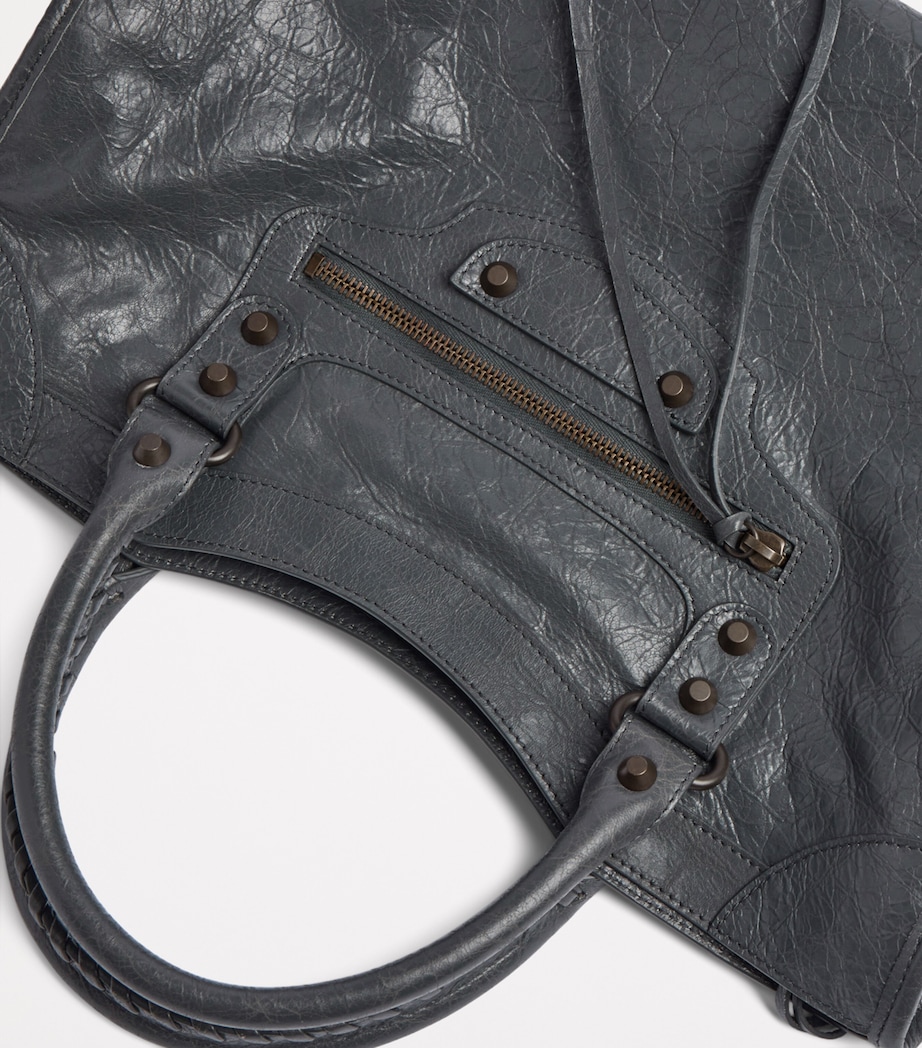 Medium Leather Le City Top-Handle Bag 1251 Image 6