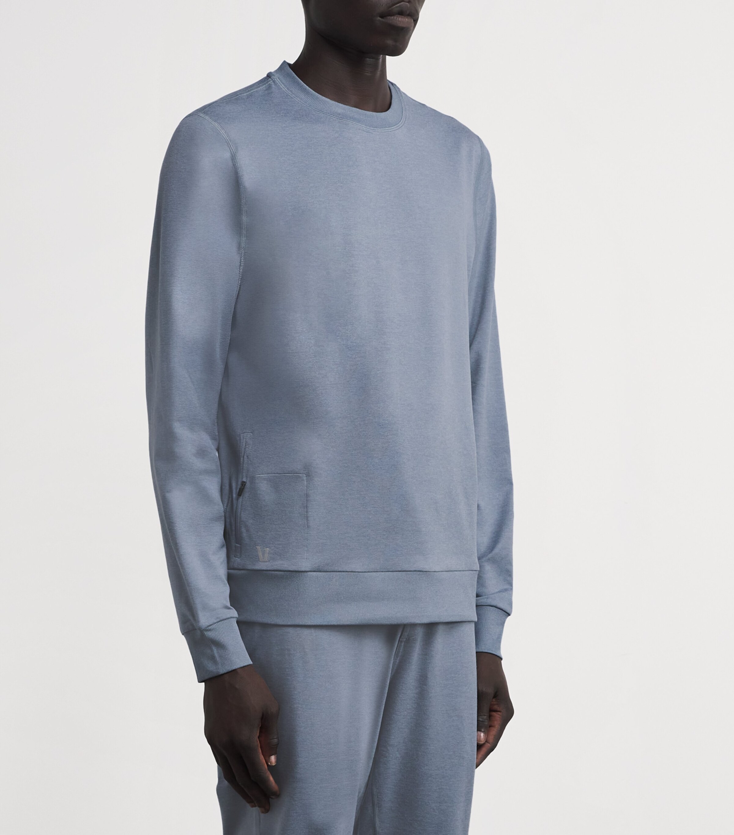 Ponto Performance Sweatshirt HFT-FLINT HEATHER Image 3