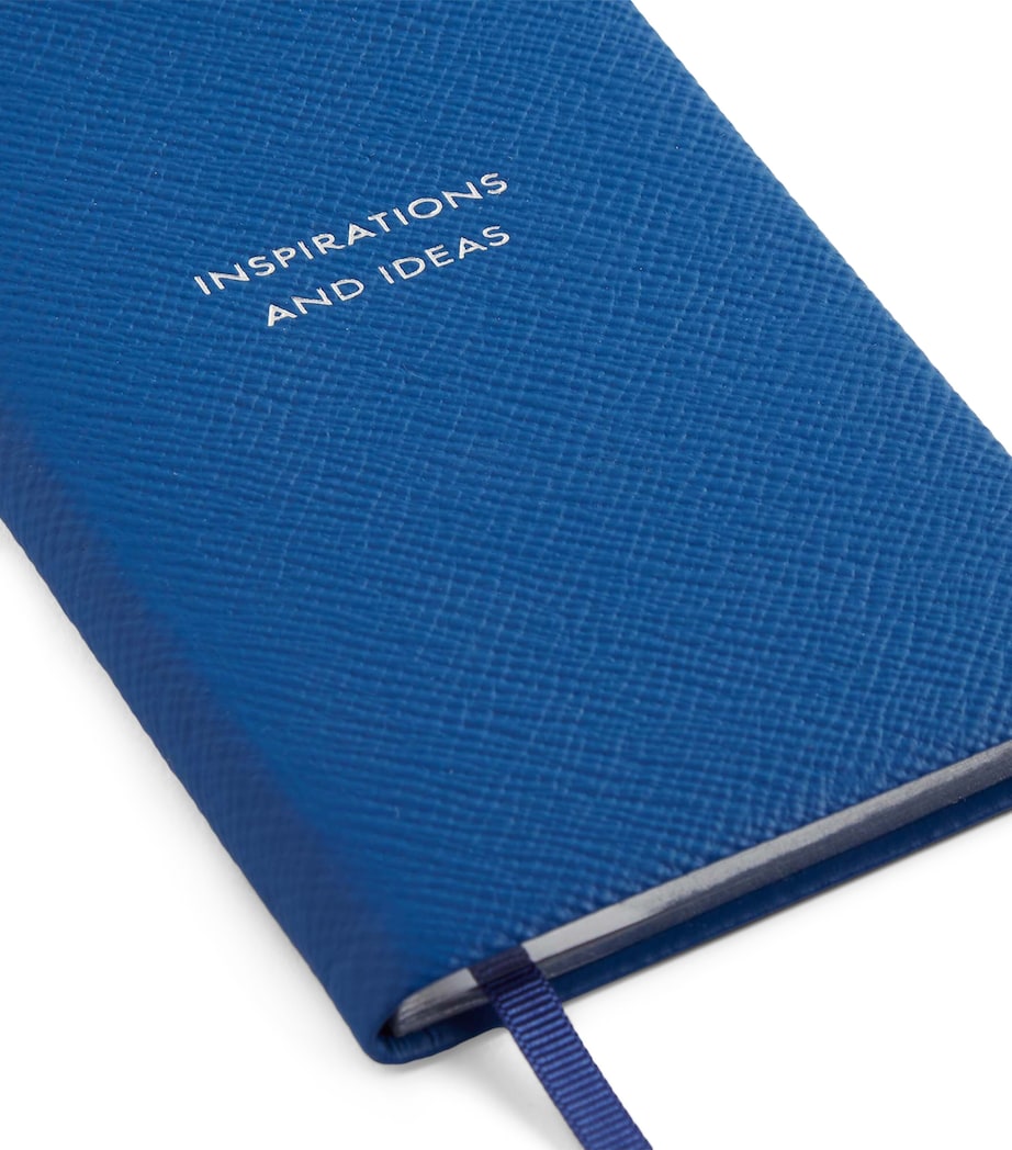 Leather Inspirations and Ideas Panama Pocket Notebook CERULEAN Image 2