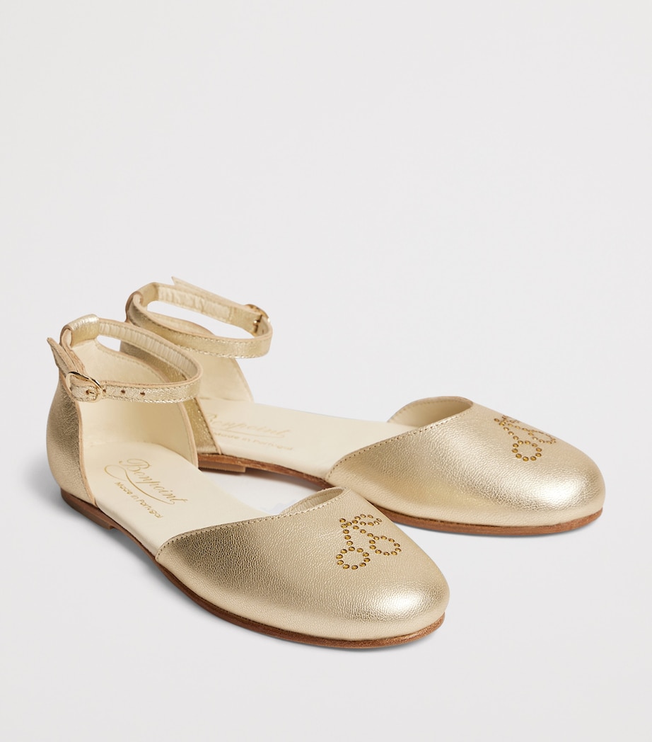 Bonpoint Leather Felyne Ballet Flats Or Image 2