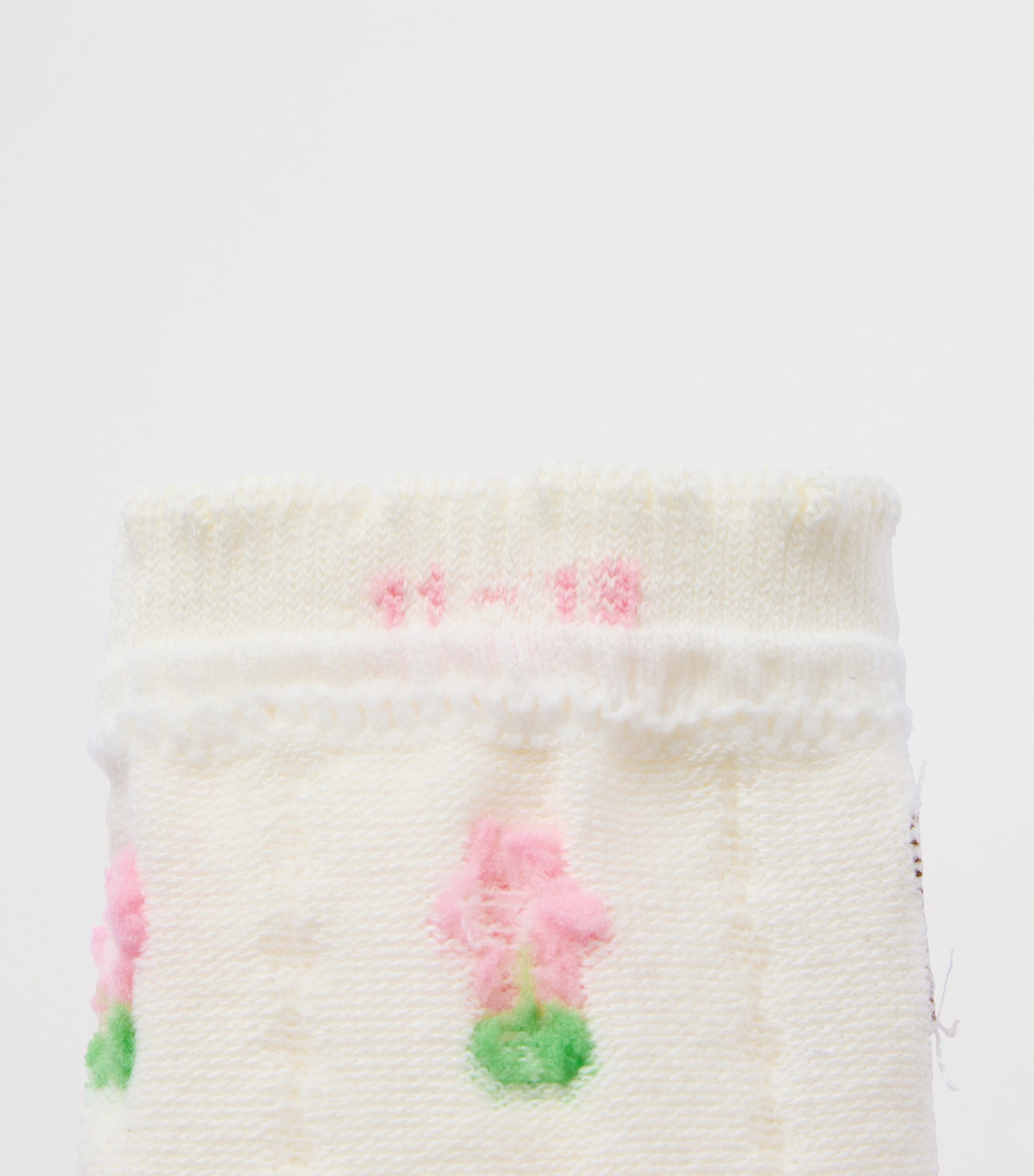 Miki House Floral Chieco Saku Frill Socks Image 4