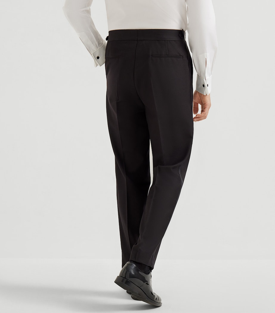 Silk-Wool Tailored Trousers CS098 Image 3
