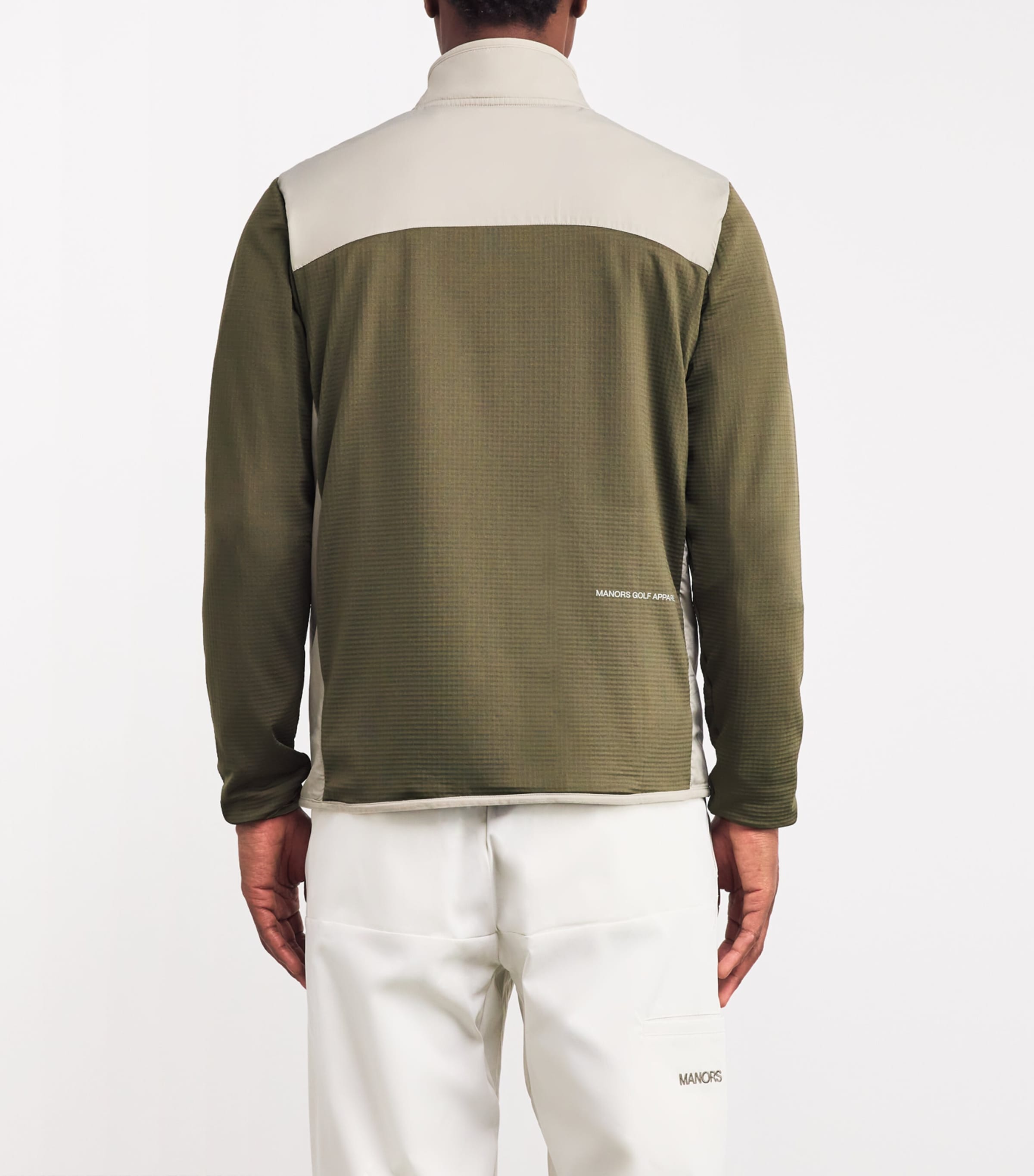 Hybrid Mid-Layer Sweater DARK OLIVE Image 4