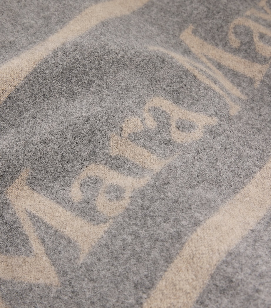 Cashmere Scarf LIGHT GREY Image 4