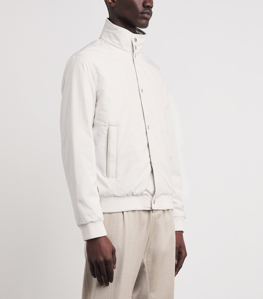 Paul & Shark Mens Typhoon Platinum Field Jacket Off White Image 4