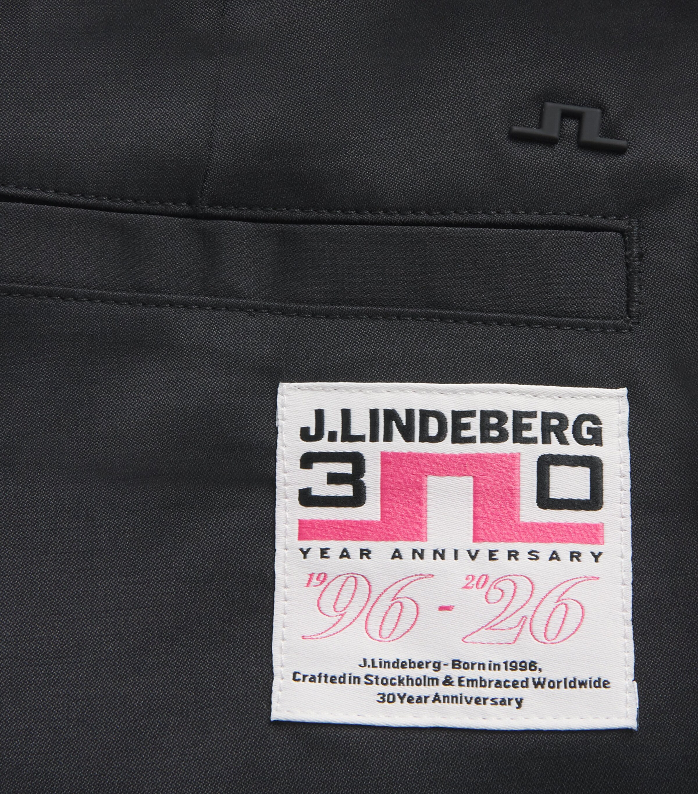 J Lindeberg Mens 30Y Devyn Golf Trousers Black Image 6