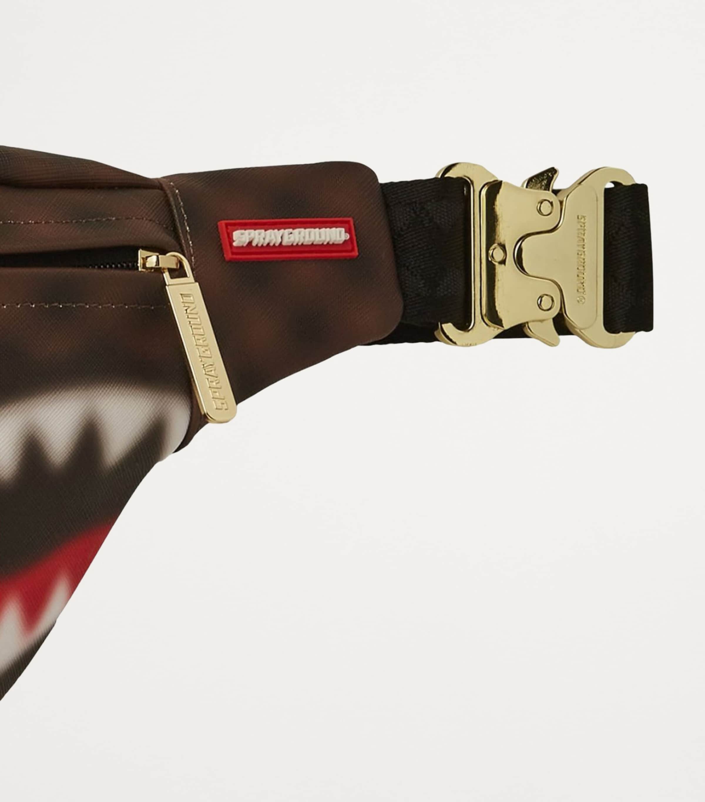 【Sprayground】UNFINISHED SHARK BELTBAG クロスボディバック Sprayground Shark In Paris Blur Belt Bag | Harrods US
