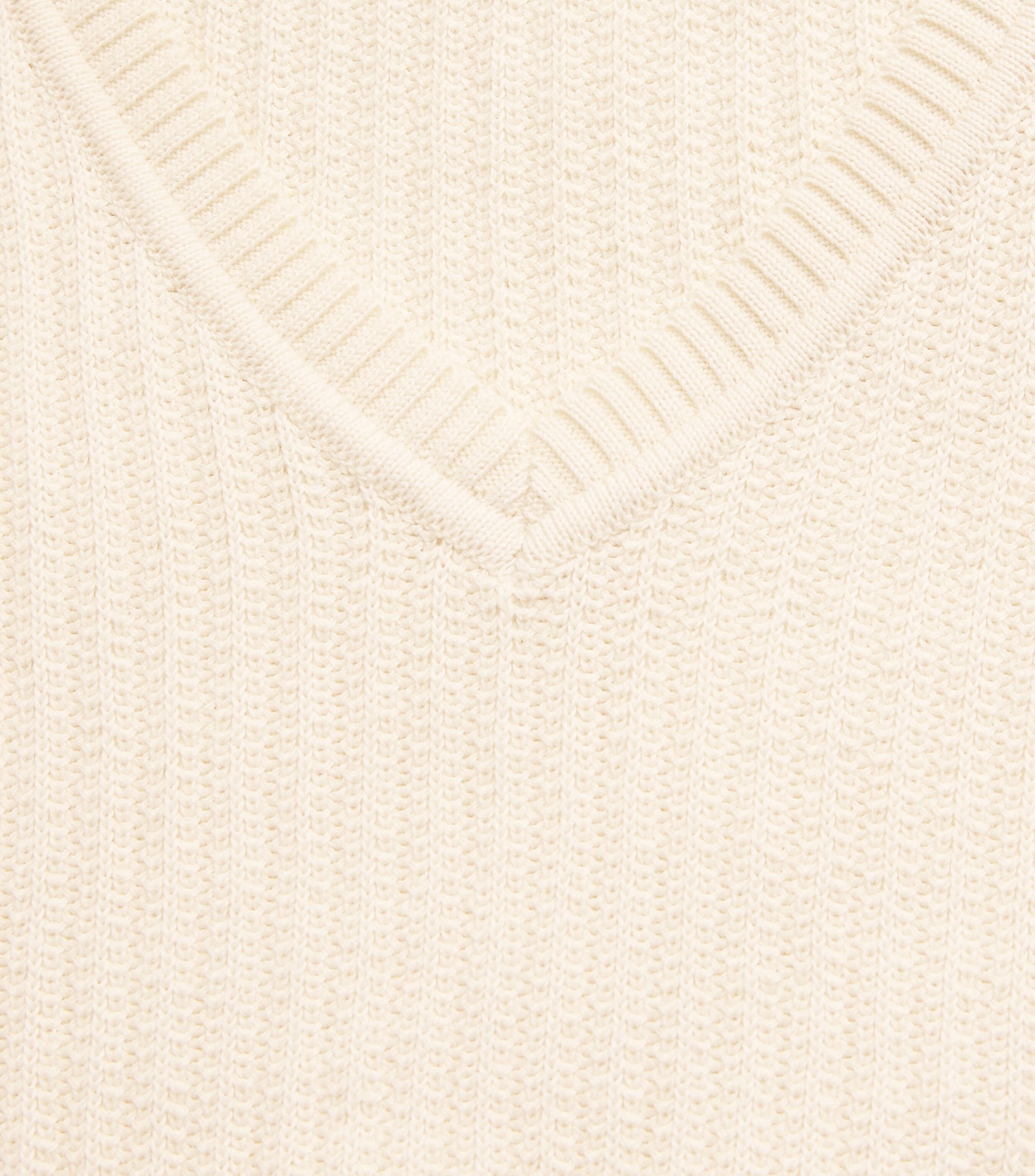 Eleventy Womens Cotton Knitted Sweater Vest Avorio Image 6