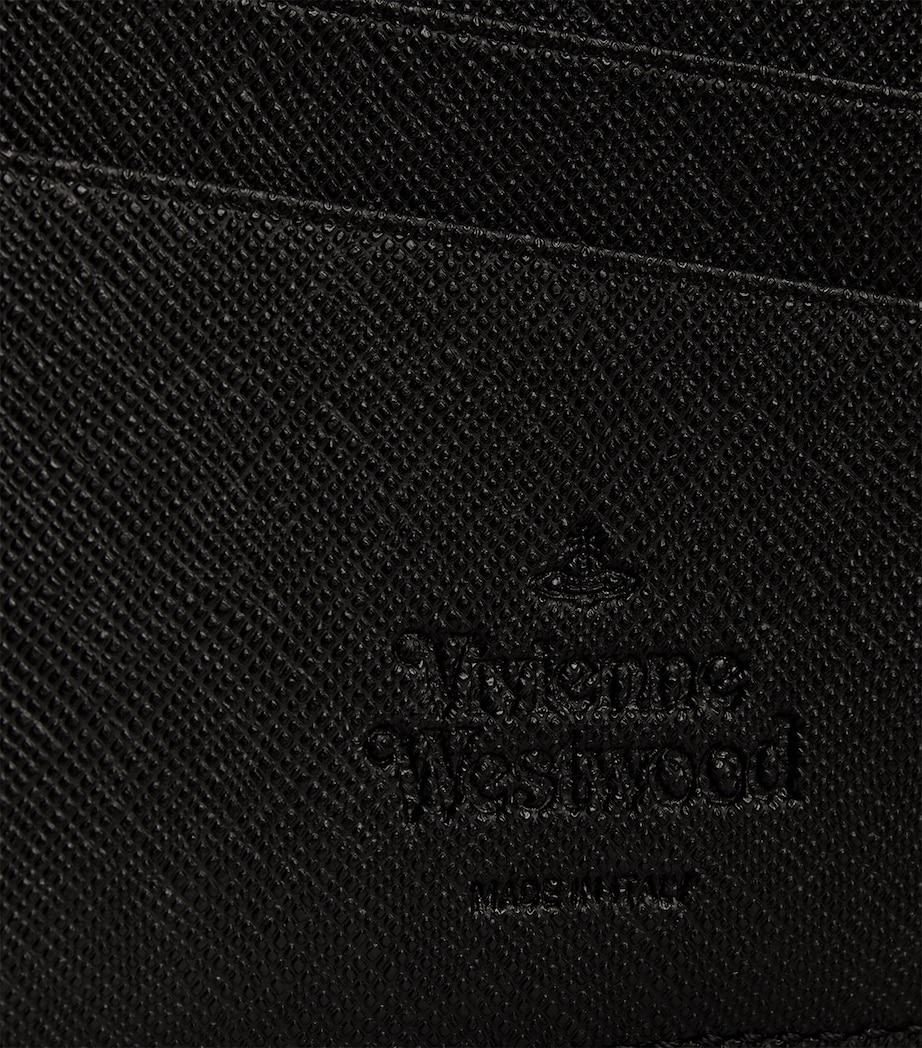 Leather Orb Bifold Wallet N401 BLACK Image 4