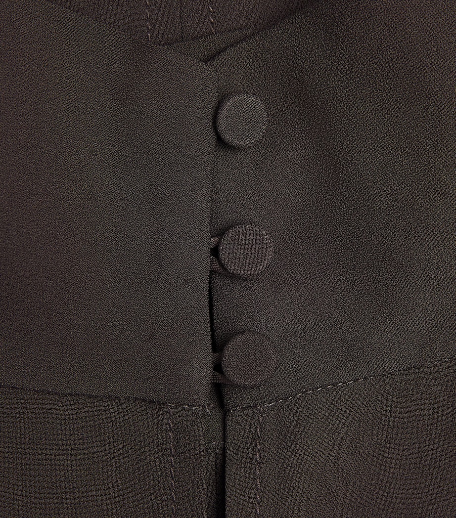 Crepe Buick Blouse COCOA Image 5