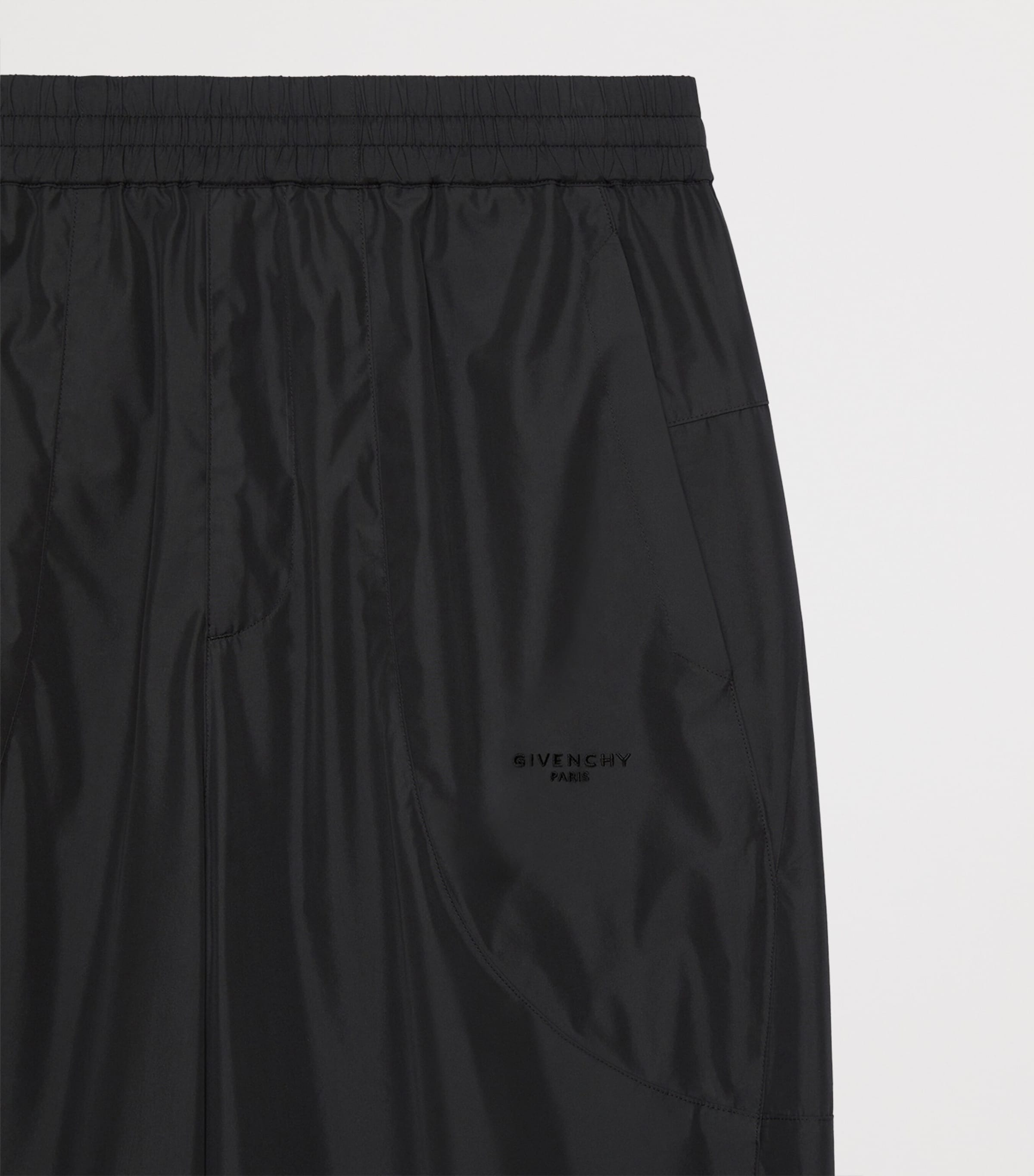 Givenchy Mens Technical Wide-Leg Trousers Image 5