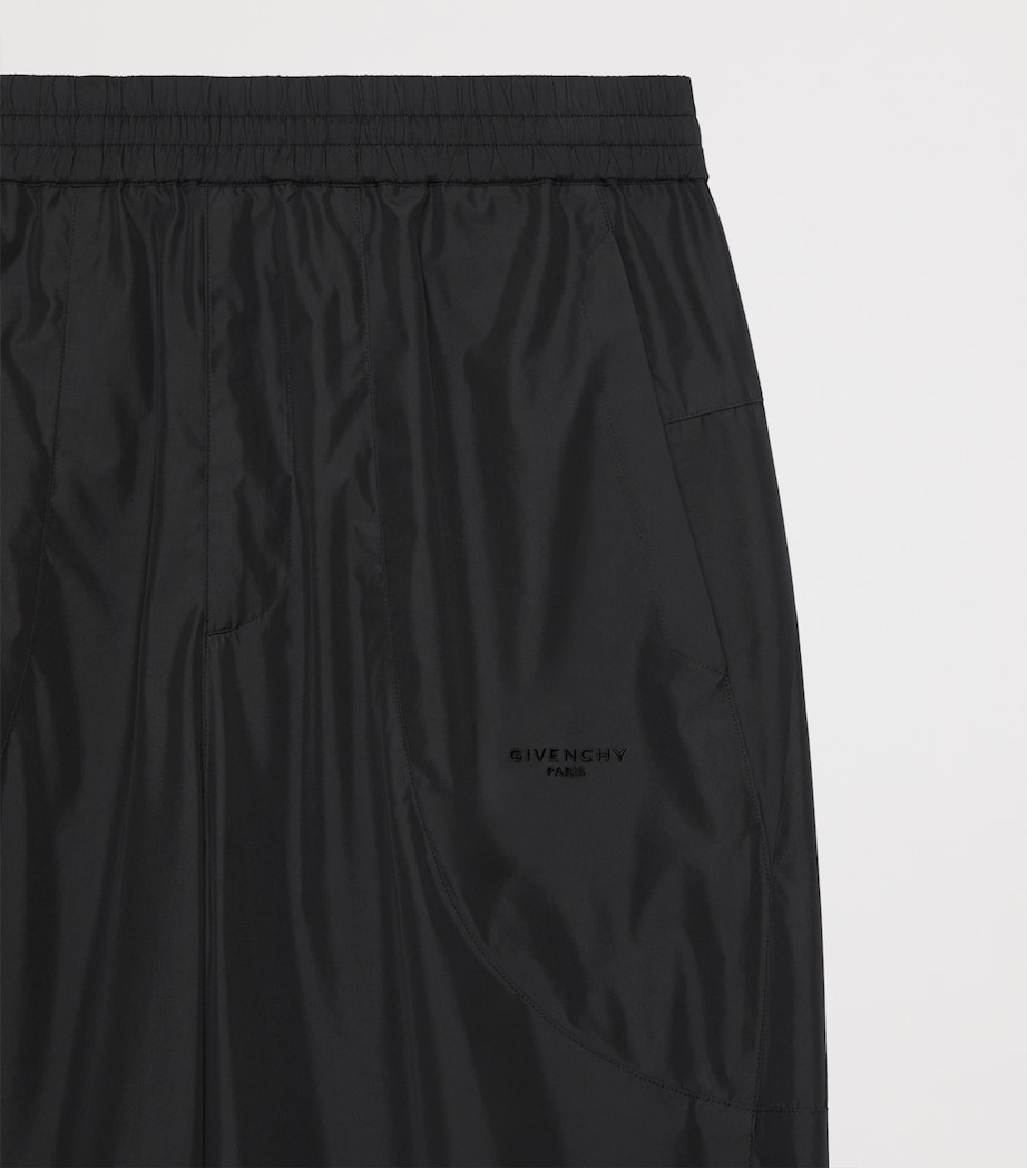 Givenchy Mens Technical Wide-Leg Trousers Image 5