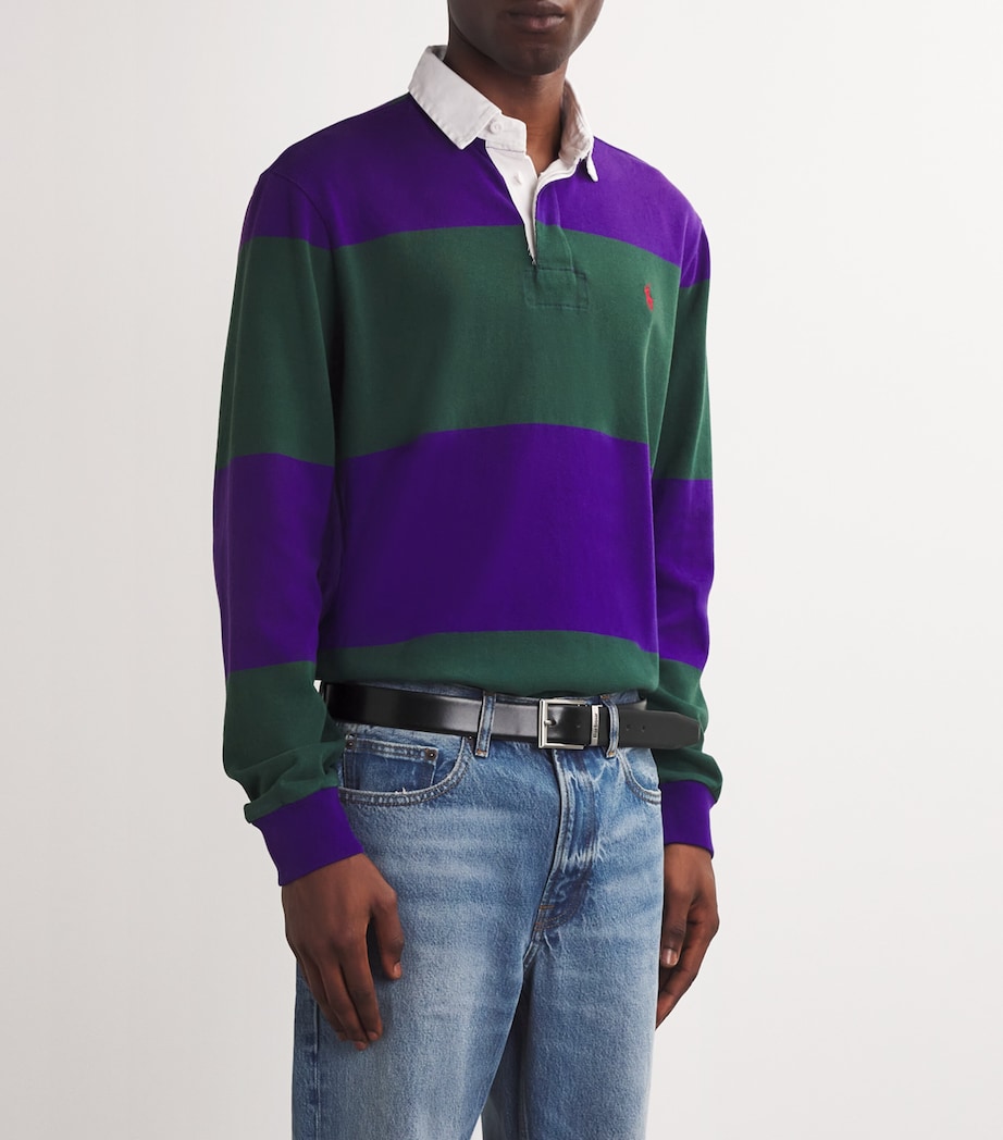 Leather Reversible Belt BLACK/CHESTNUT BROWN Image 2