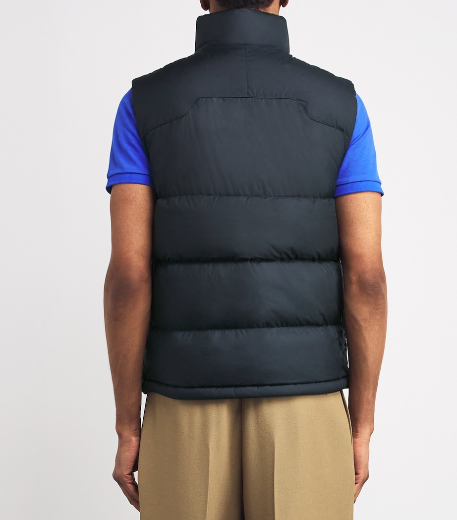 Down-Filled Gorham Gilet BLACK Image 4
