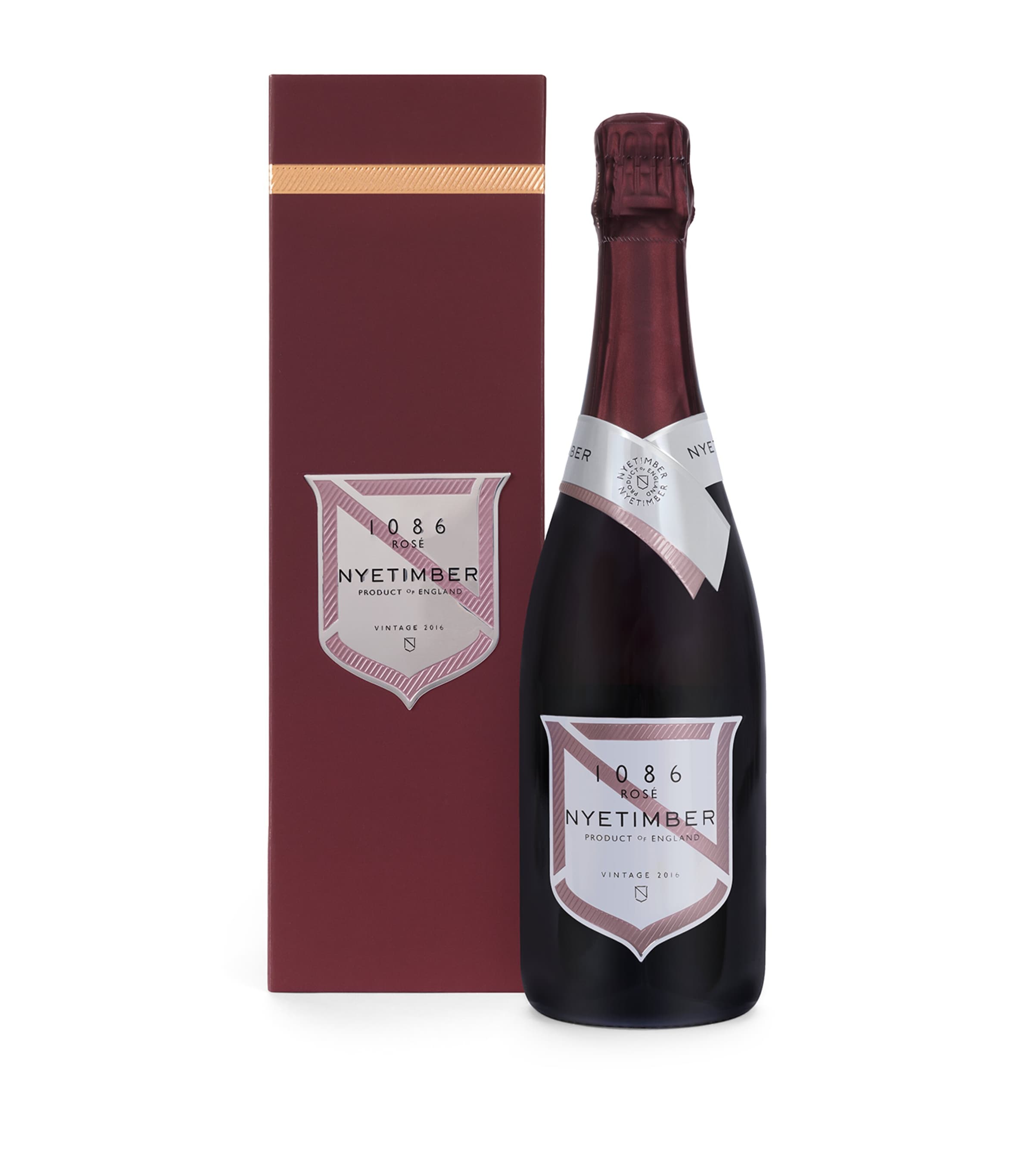 Nyetimber Prestige Cuvee Rosé Vintage Sparkling 2016 (75cl) - West Sussex, England Pink Image 1