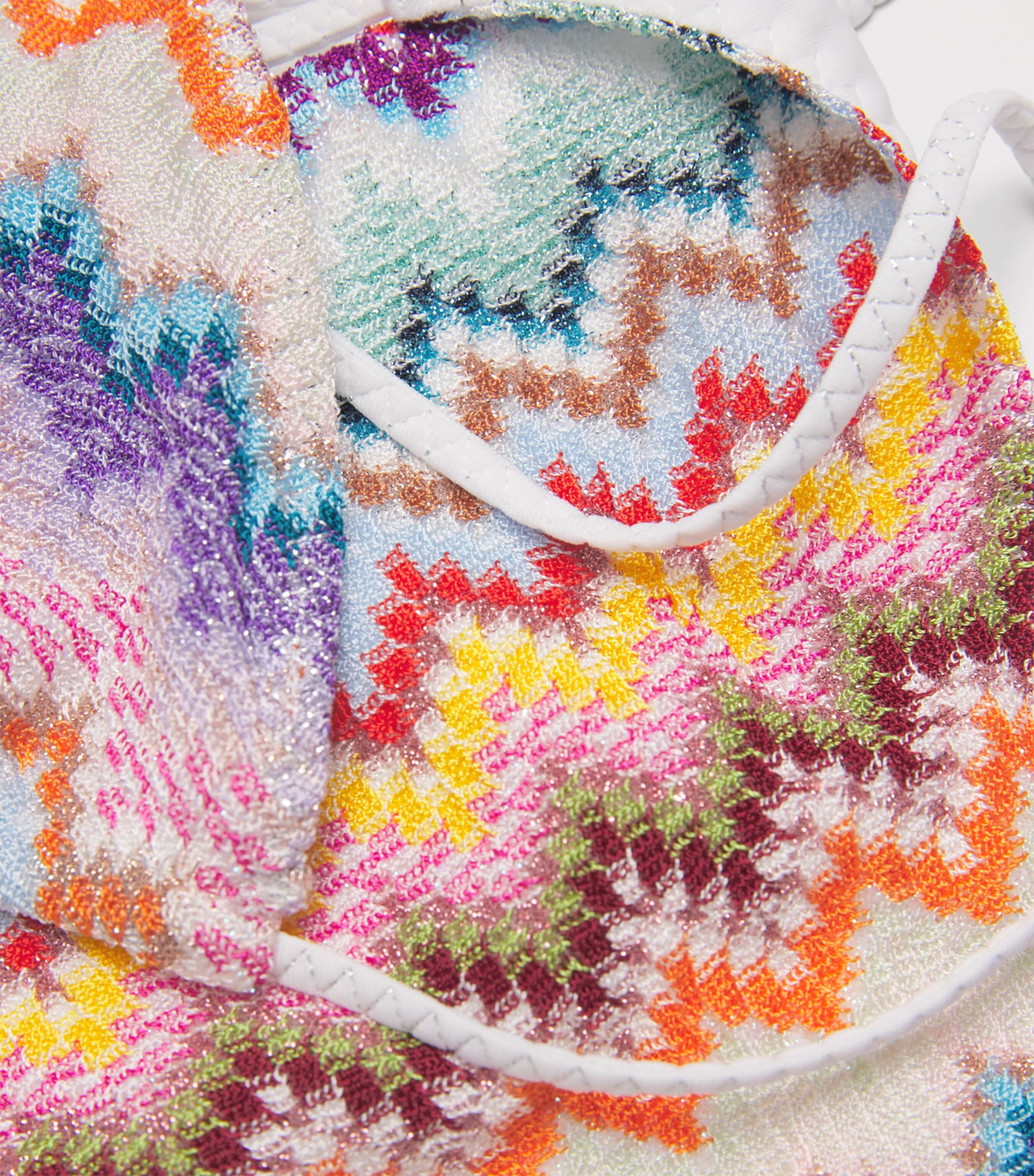 Zigzag Triangle Bikini SM9WVMULTI LIGHT BSE Image 4