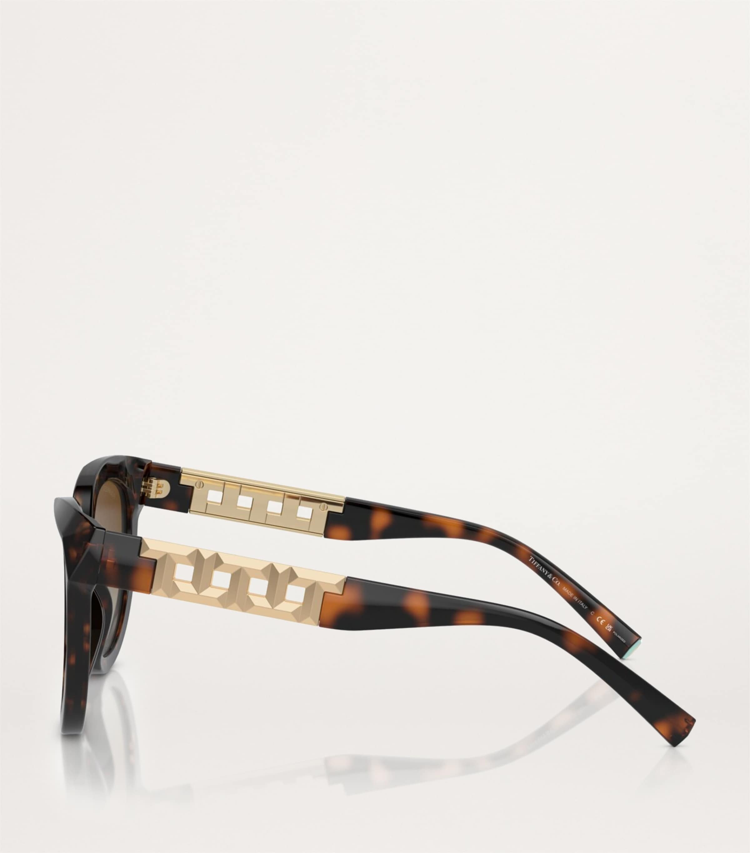 Acetate Cat Eye Sunglasses 8015T5 Image 3