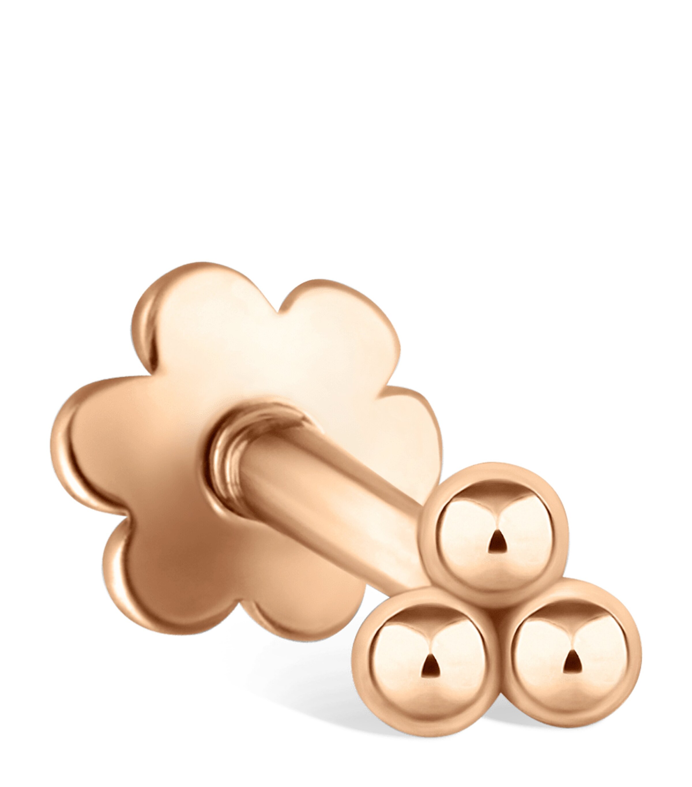 Maria Tash Trinity Single Threaded Stud Earring