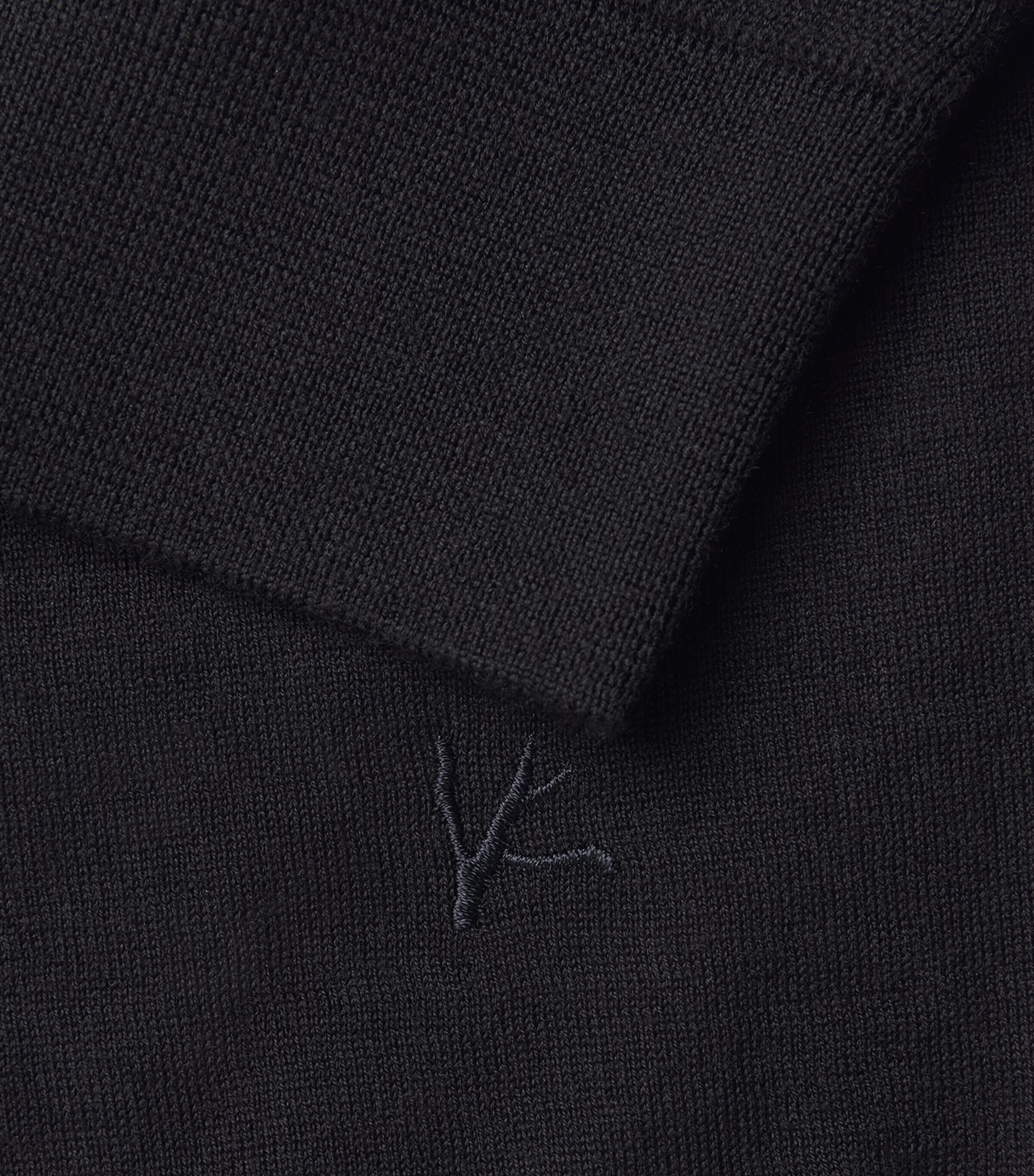 Isaia Mens Wool Crew-Neck Sweater Image 2