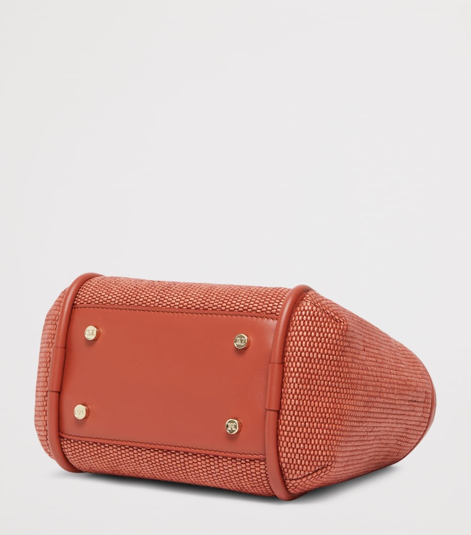 Max Mara Extra-Small Marine Top-Handle Bag Terra Cotta Image 4