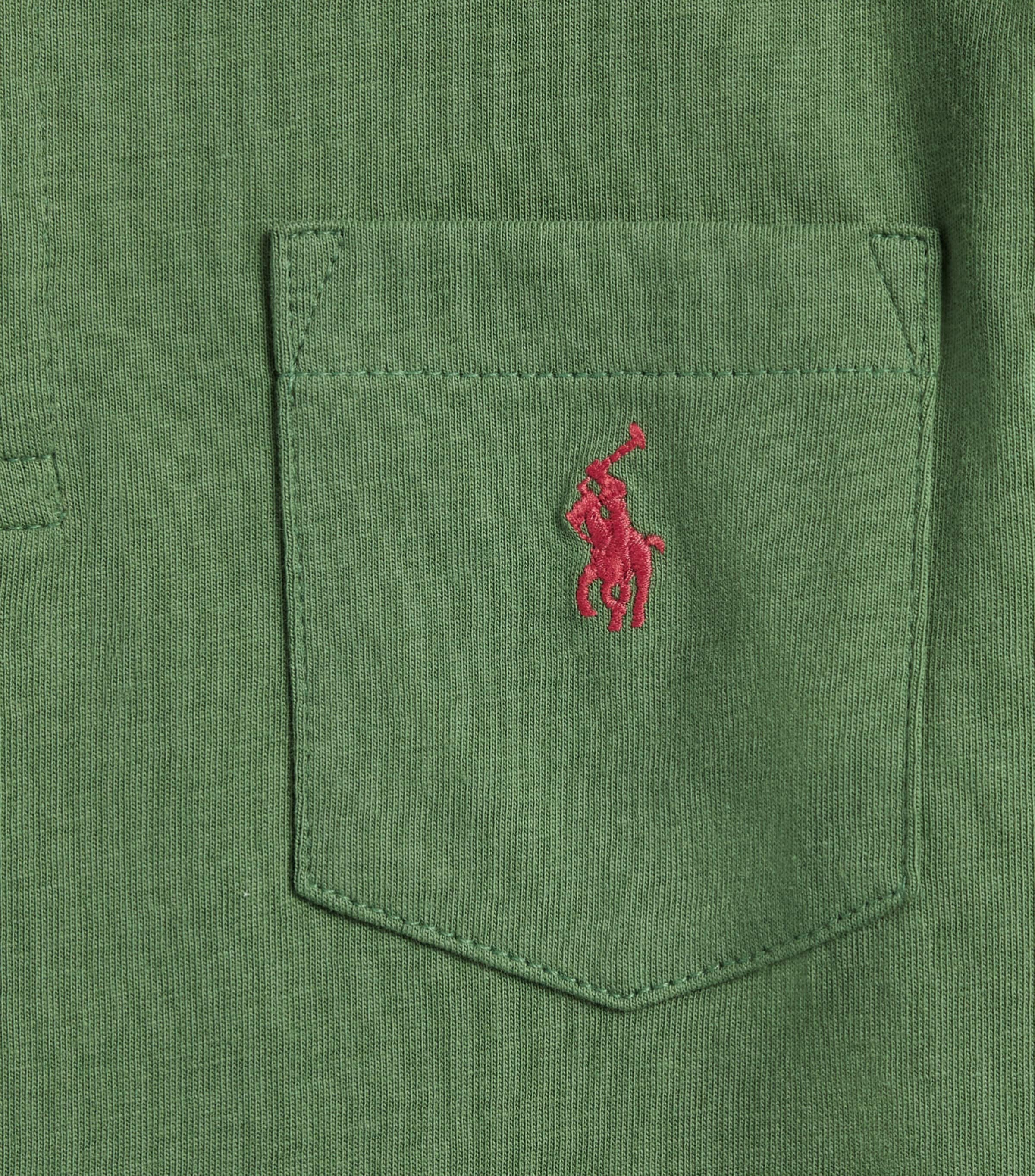 Ralph Lauren Kids Cotton Polo Shirt (2-7 Years) Fatigue Image 3