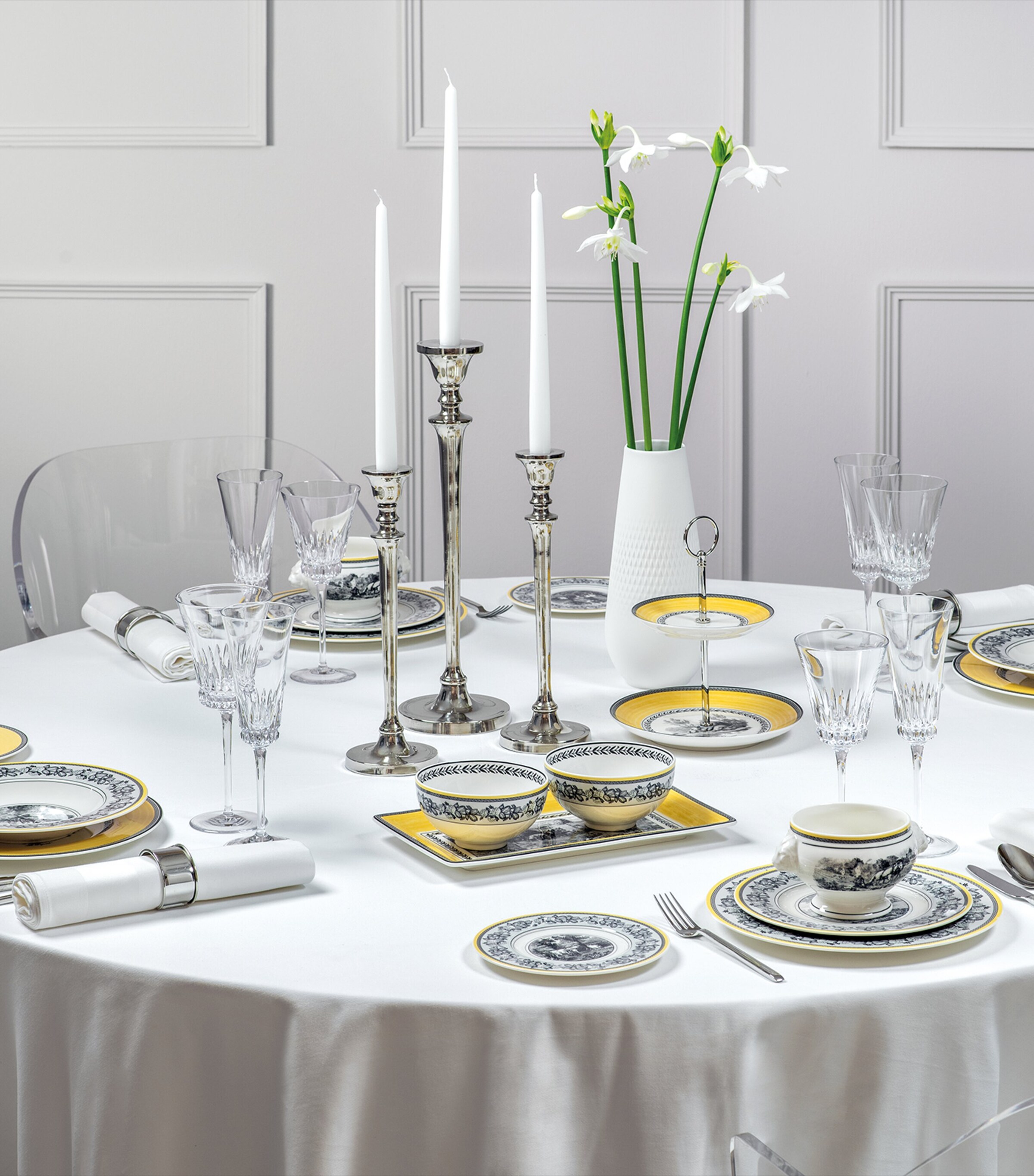 Grand Royal Champagne Flute Set (120ml) CLEAR Image 2