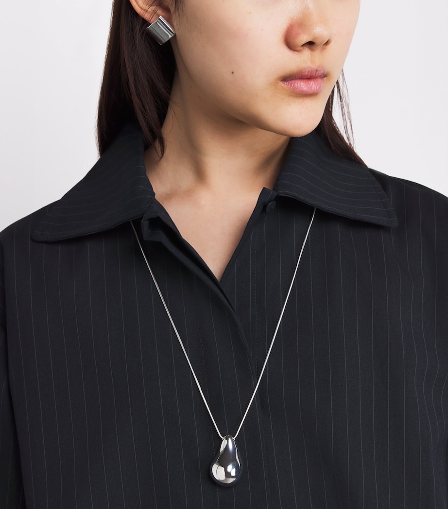 Stylein Womens Pinstripe Brenly Shirt Navy Pinstripe Image 6