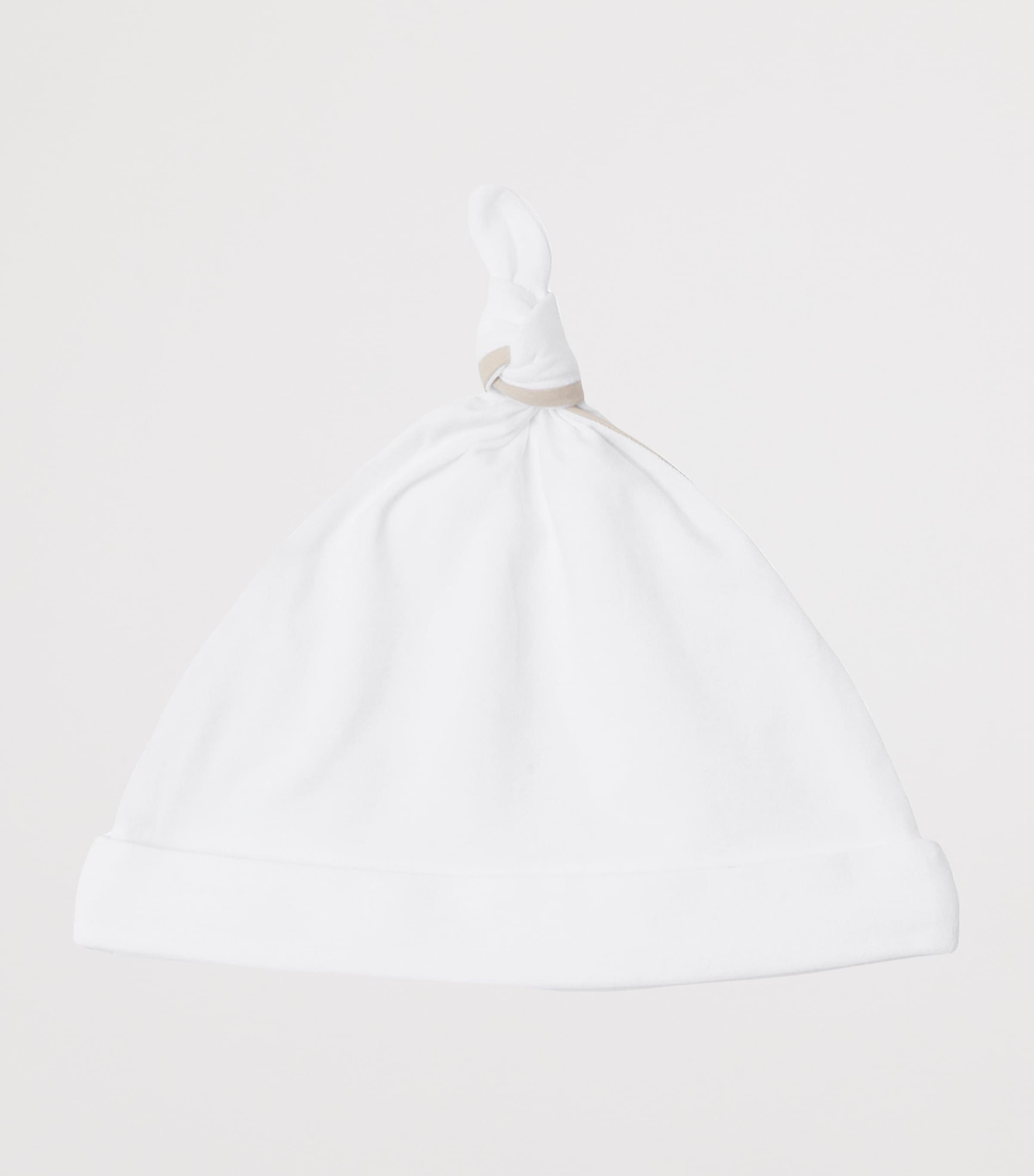 Cotton All-In-One, Hat and Bib Gift Set (1-18 Months) WHITE Image 4