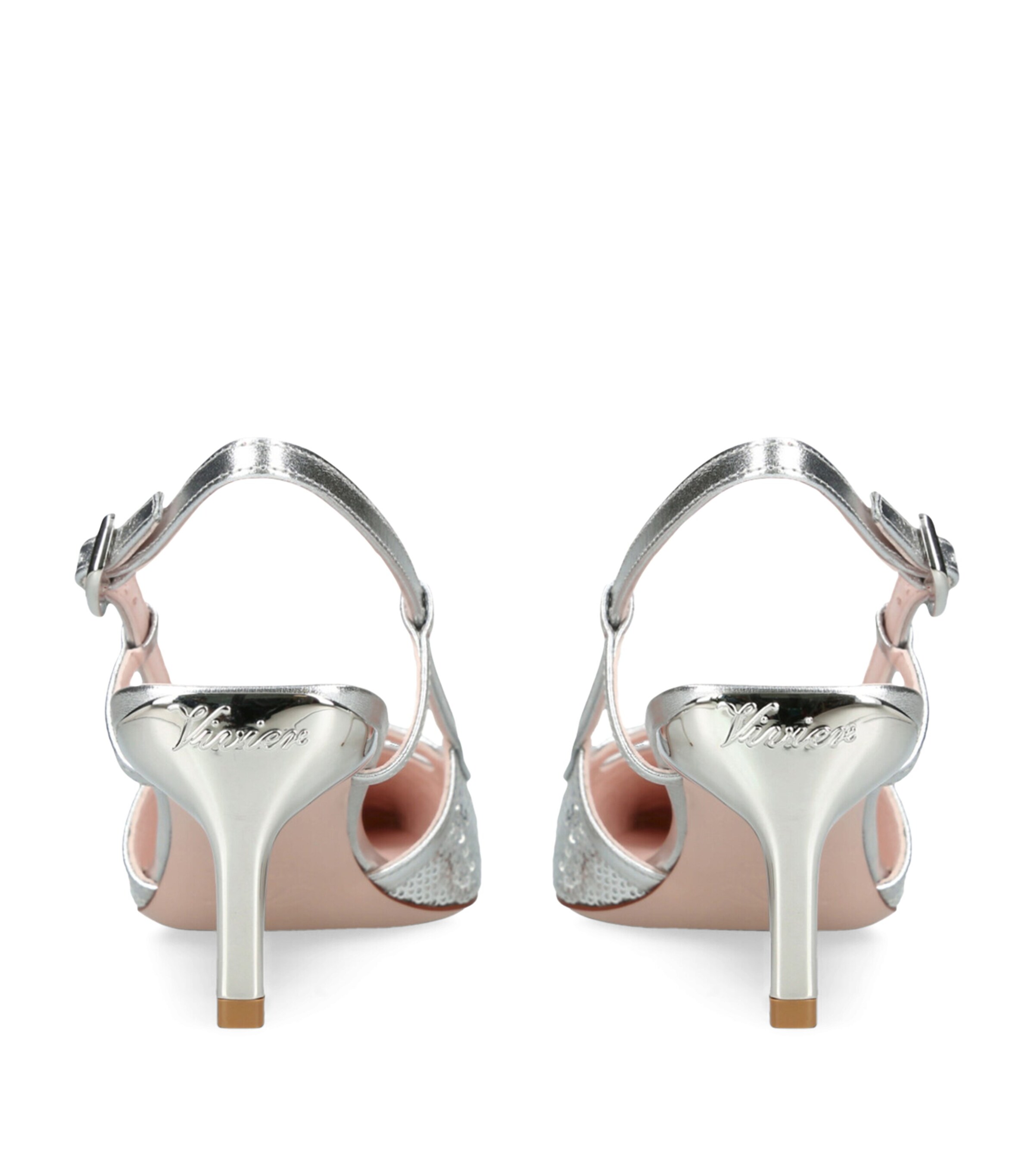VIP【送料関税込】ROGER VIVIER MINI BUCKLE SLINGBACK PUMPS Roger Vivier Mini Buckle Slingback Heels 55 | Harrods US