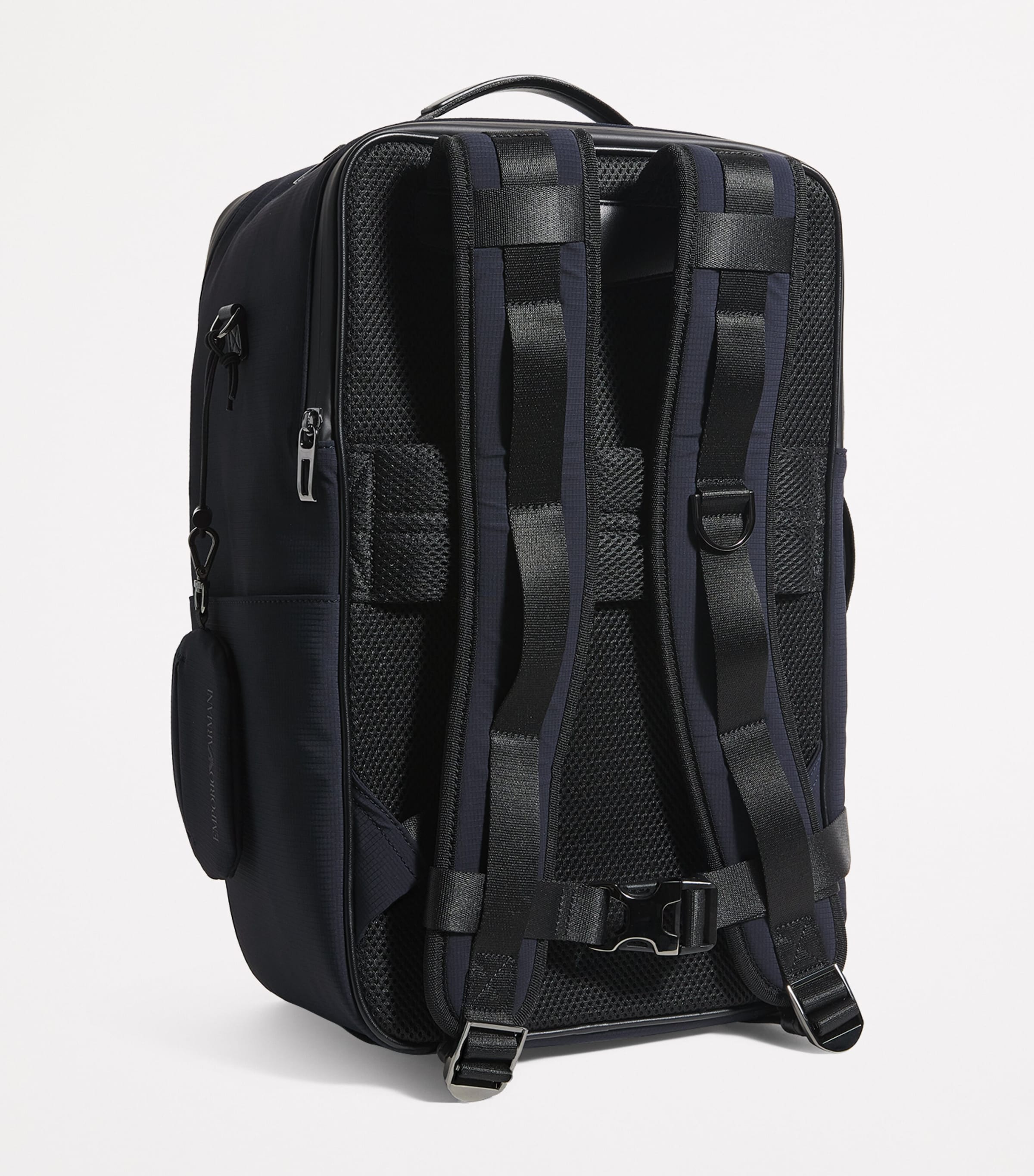 Emporio Armani Blue Nylon Backpack | Harrods US