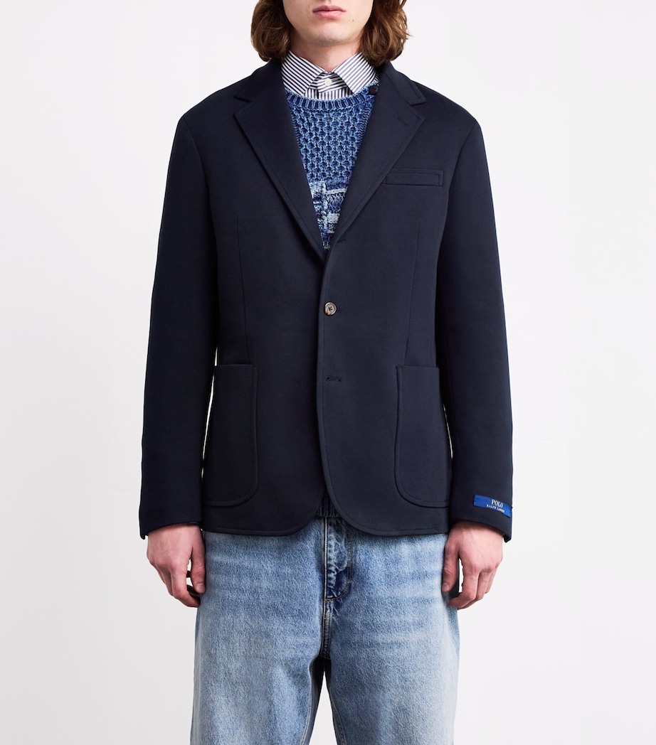 Double-Knit Blazer AVIATR NVY Image 4