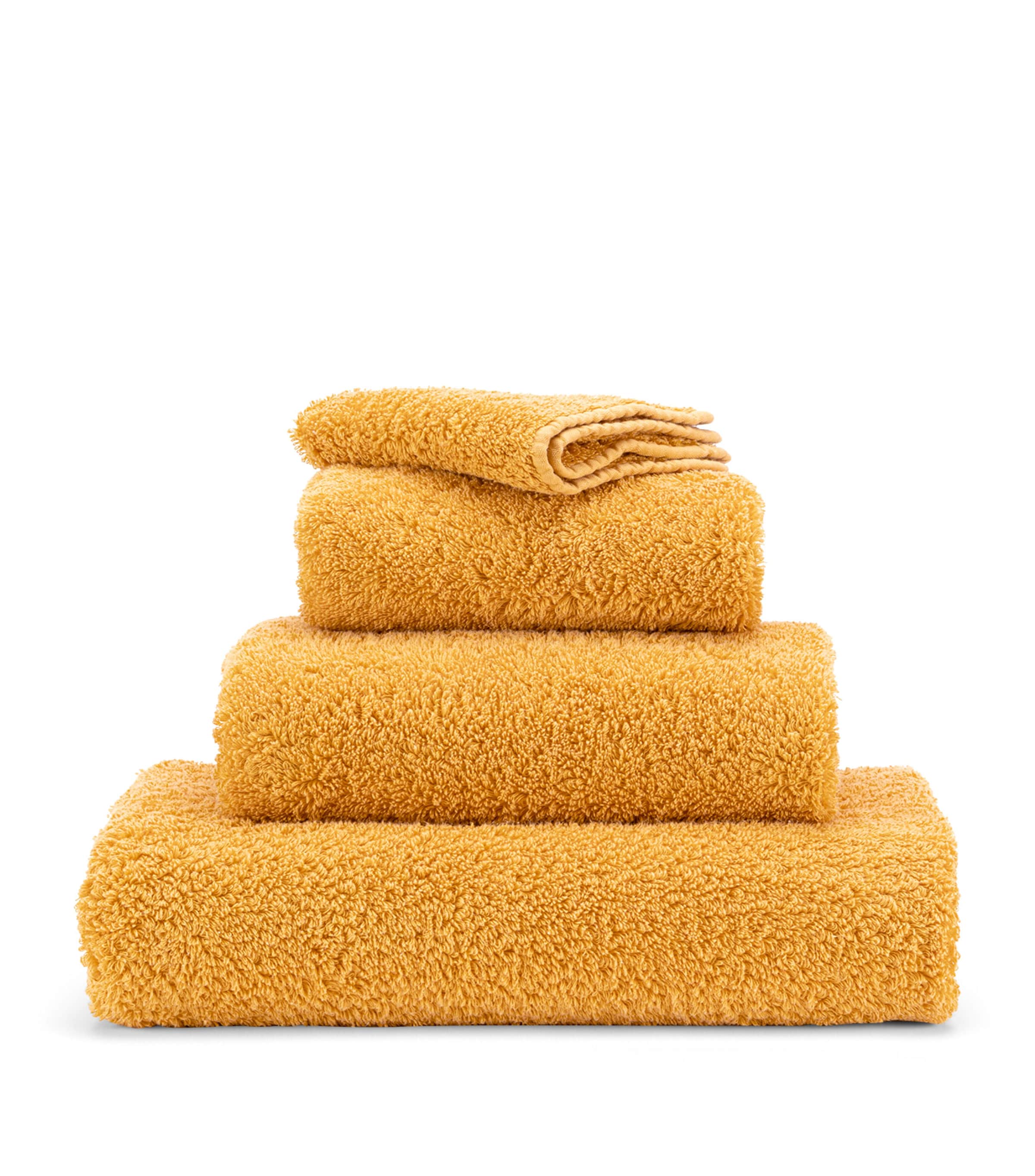Abyss & Habidecor Egyptian Cotton Super Pile Bath Towel (70cm x 180cm) Curcuma Image 1