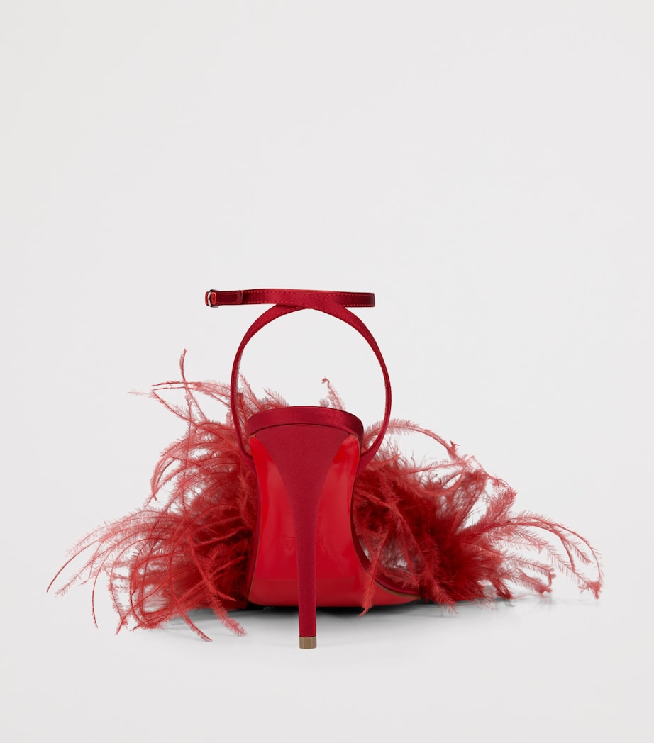 Miss Z Poupi Satin Heeled Sandals 100 R667 Image 3