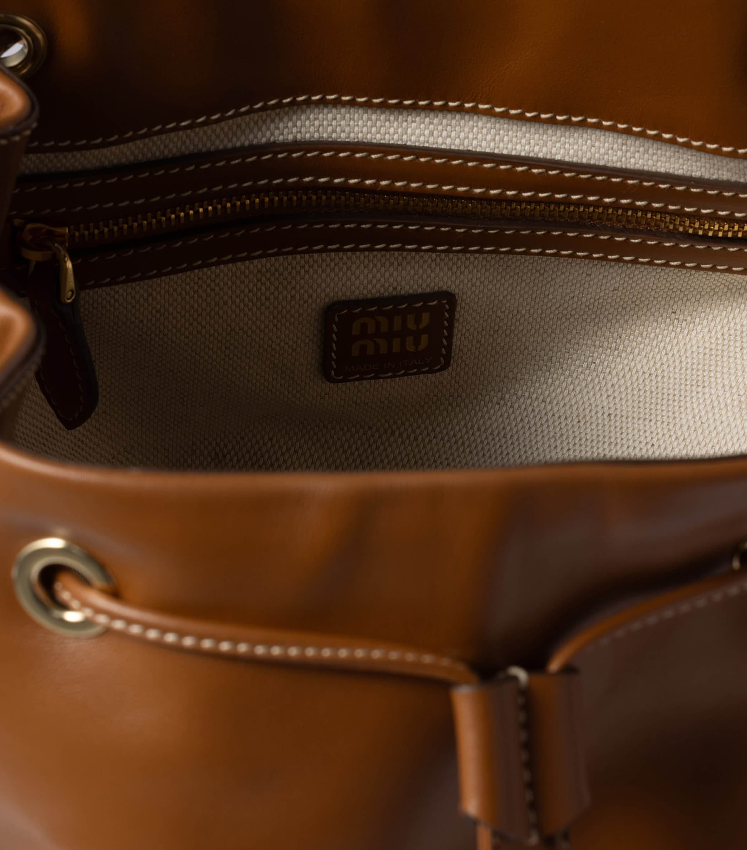 Leather Backpack F0046 Image 4