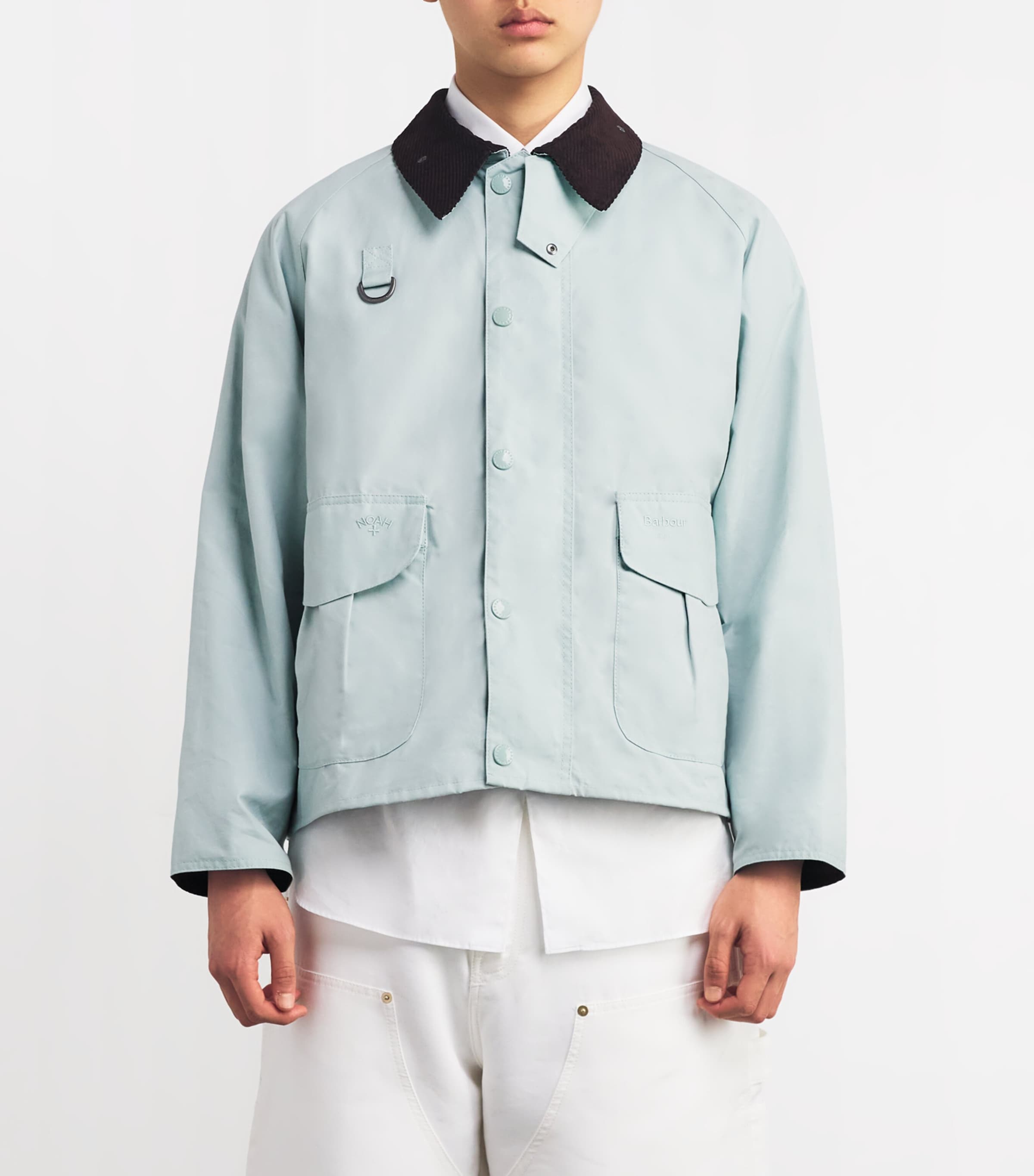 Noah × Barbour Wading Jacket（S） Barbour Noah Wading Casual Jacket Ice Blue