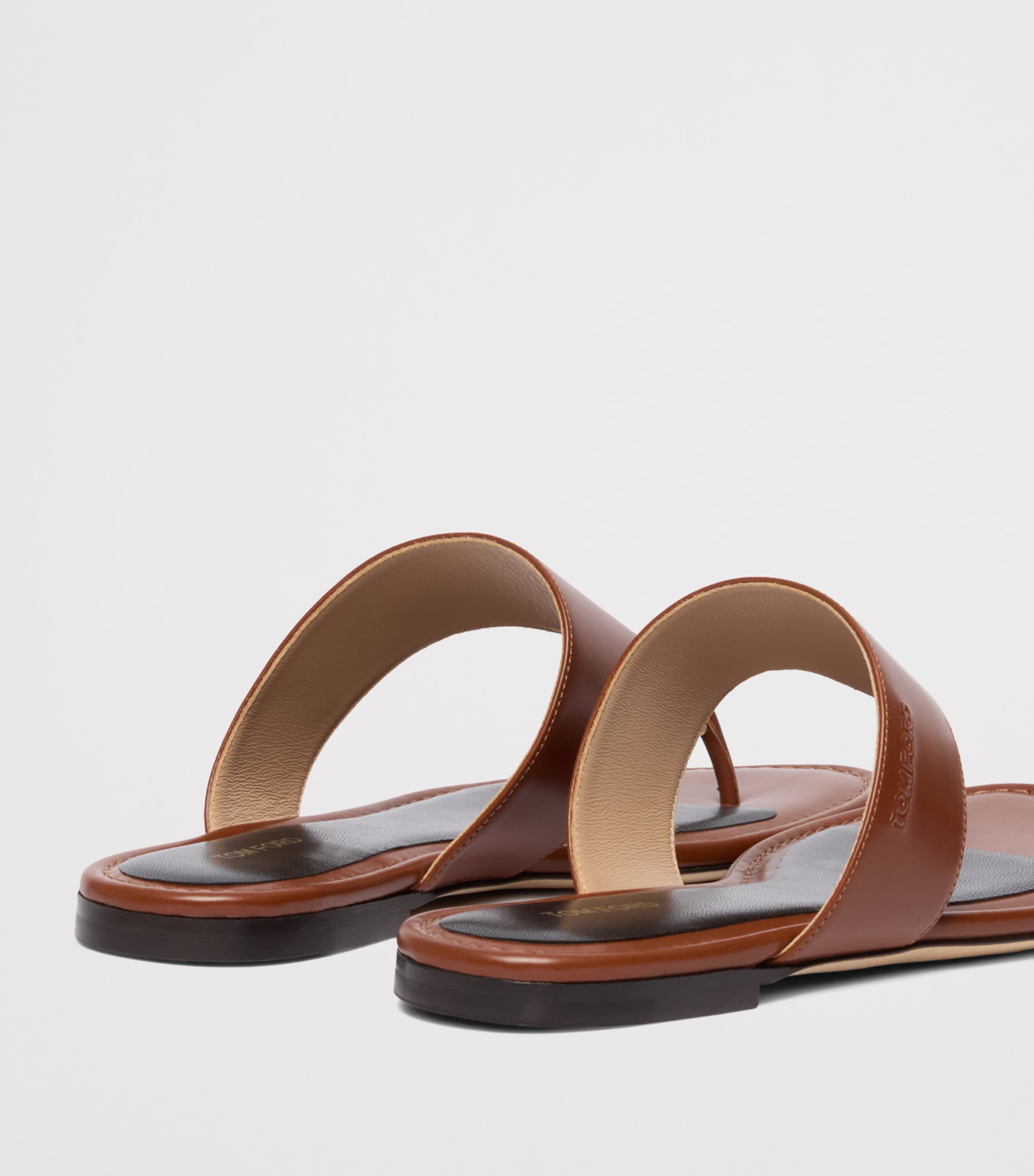 TOM FORD Calf Leather Julianne Sandals Eao Image 5