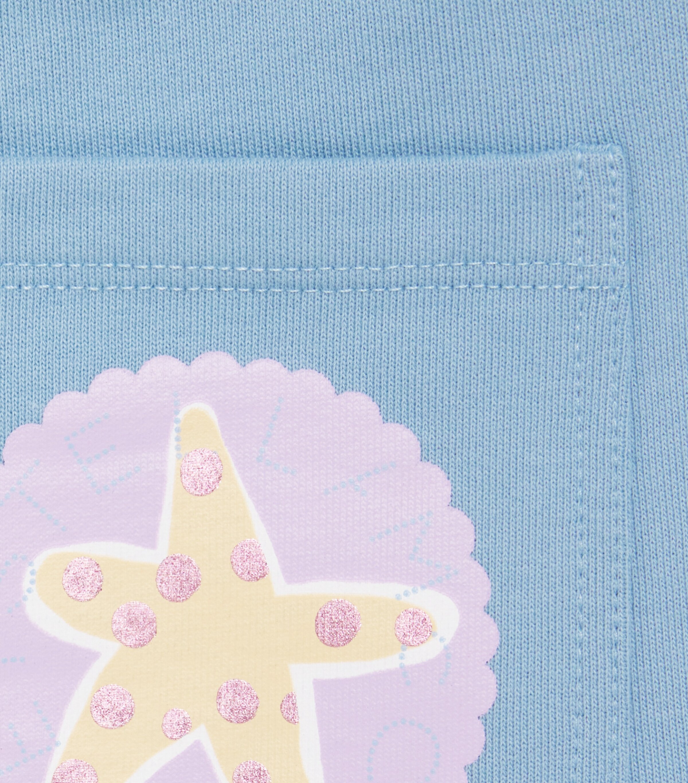 Stella McCartney Kids Organic Cotton Sweat Shorts (3-14+ Years) Blue Image 4