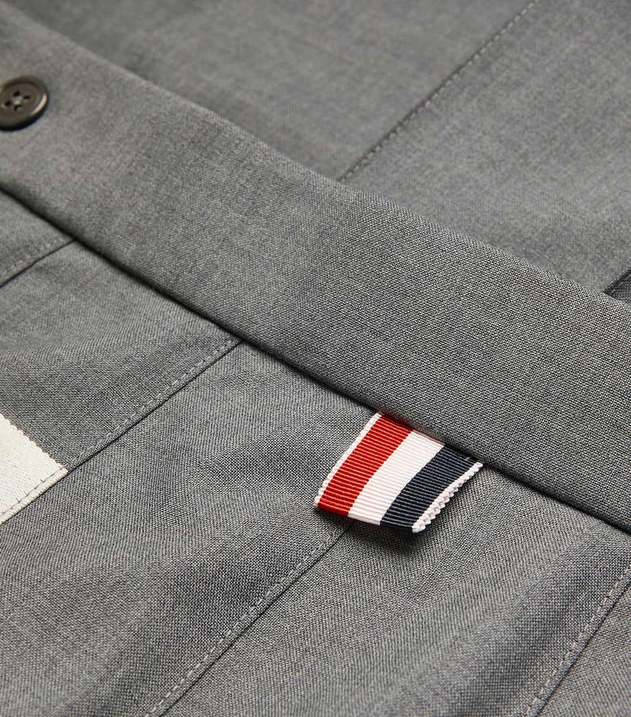 Pleated Midi Skirt MED GREY Image 5