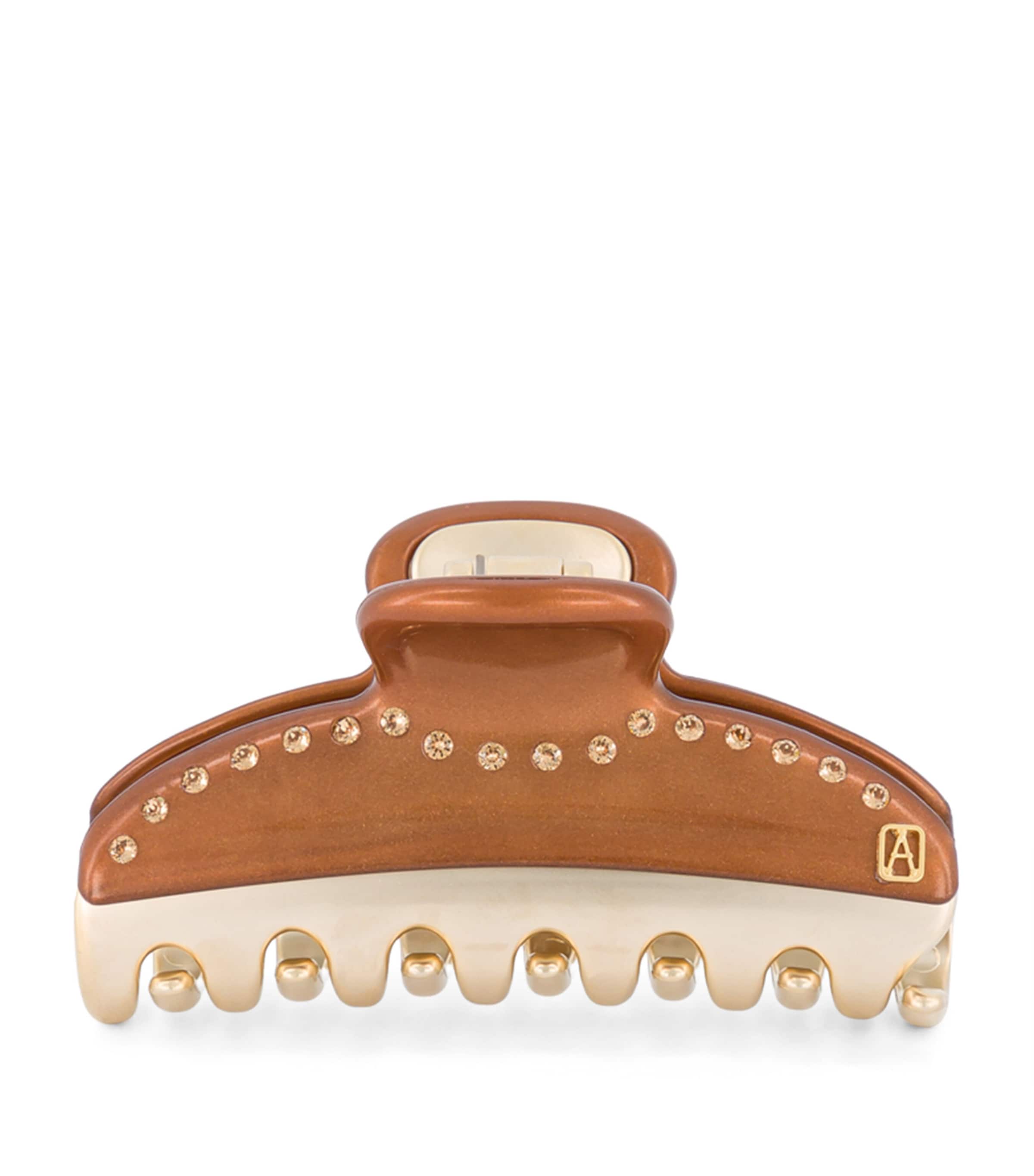 Alexandre de Paris Gold-Plated Claw Hair Clip | Women Accessories | Hair Accessories