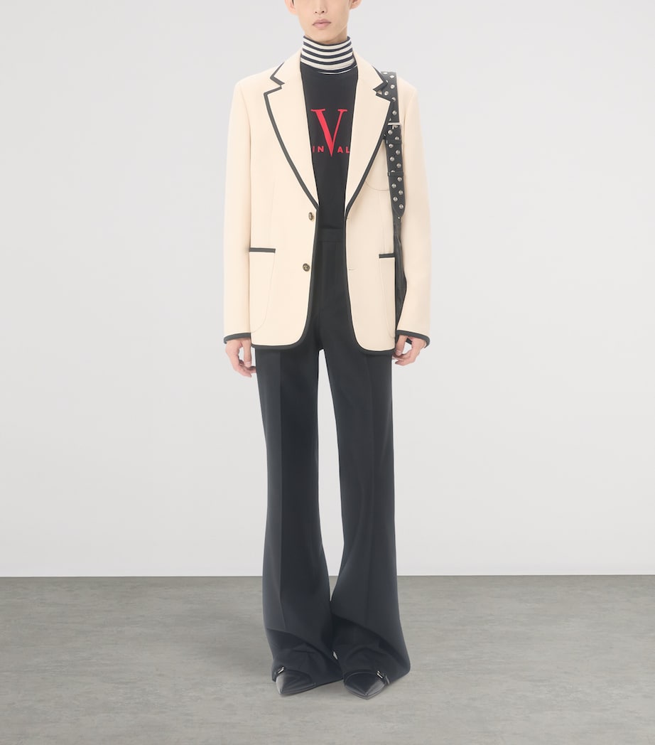 Virgin Wool Blazer 581 Image 5