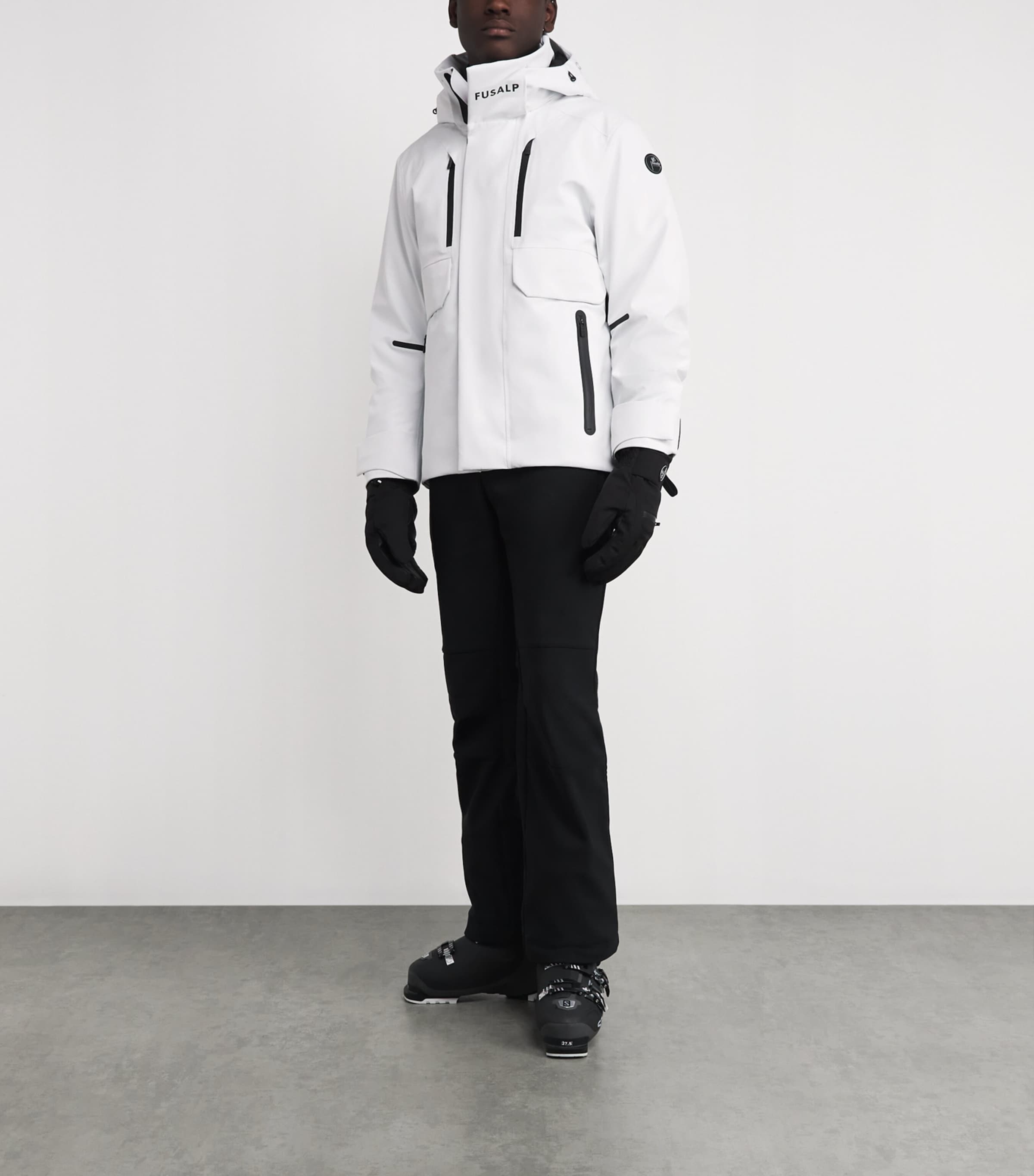 Waterproof John Ski Jacket 91401 NEIGE/NOIR Image 2