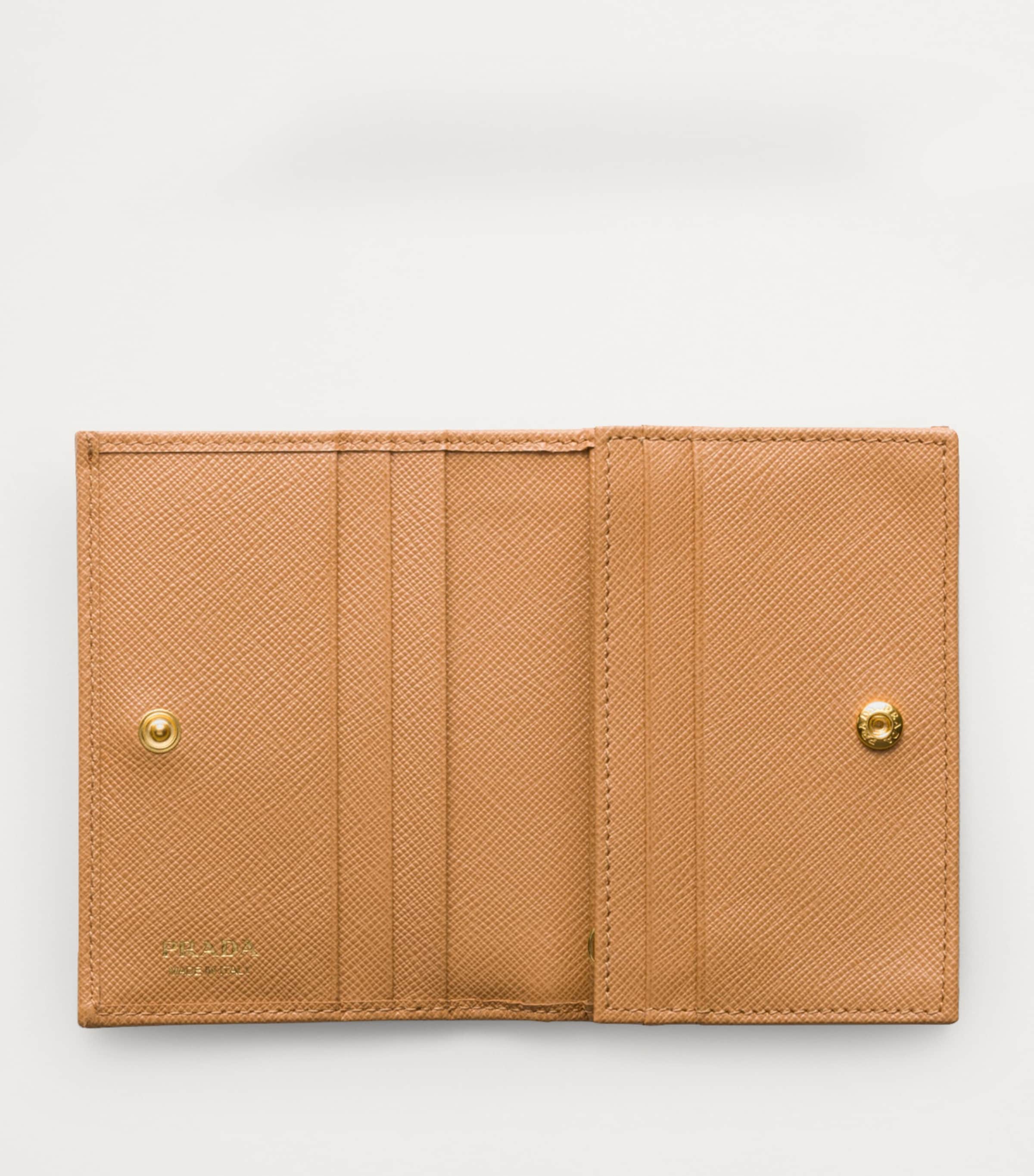 Small Saffiano Leather Wallet F0018 Image 2