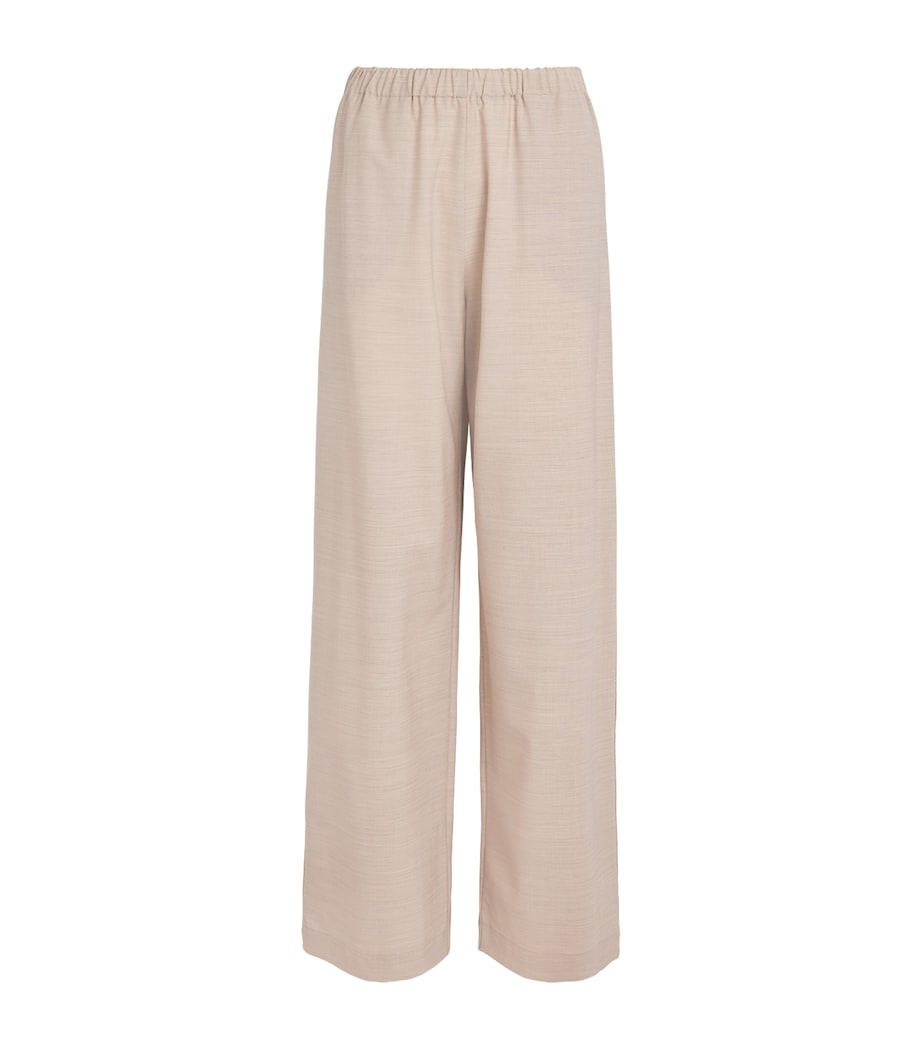 Fabiana Filippi Womens Merino-Blend Beaded Trousers Casha Image 1