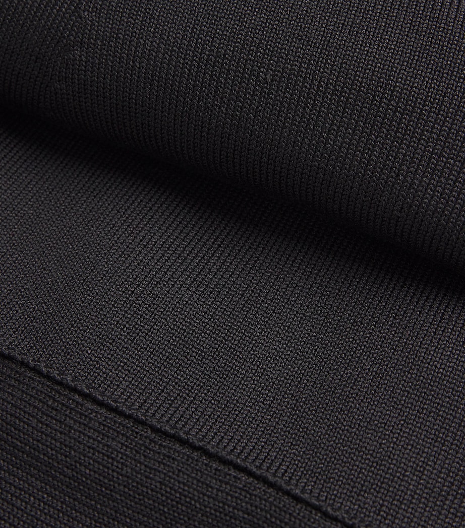 Off-The-Shoulder Rosina Maxi Dress BLACK Image 5