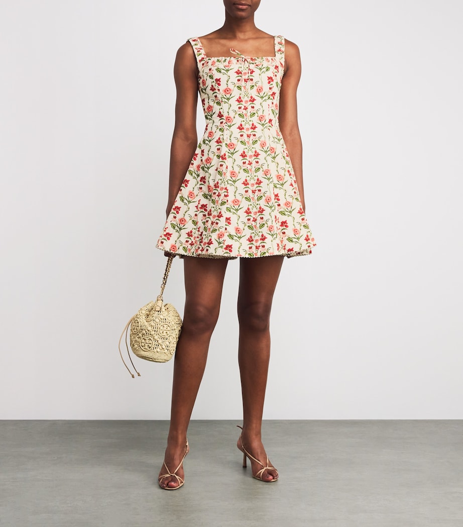 Cotton Floral Mini Dress CANNA Image 2