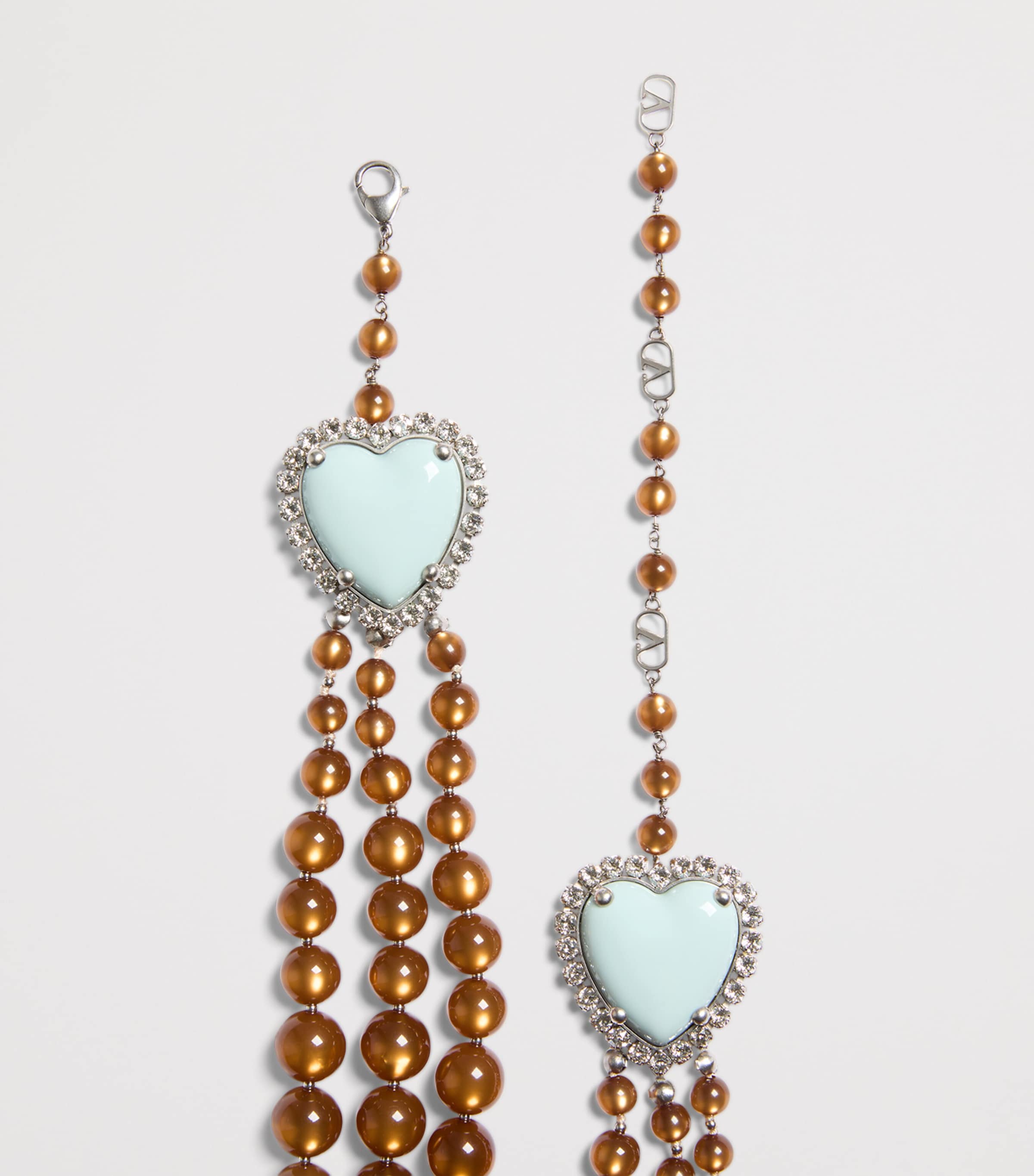 Beaded Coeur Hyperbole Layered Necklace D5J Image 4