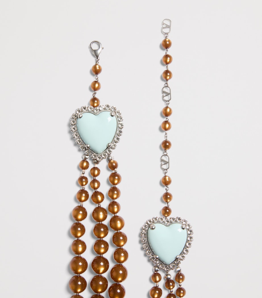 Beaded Coeur Hyperbole Layered Necklace D5J Image 4