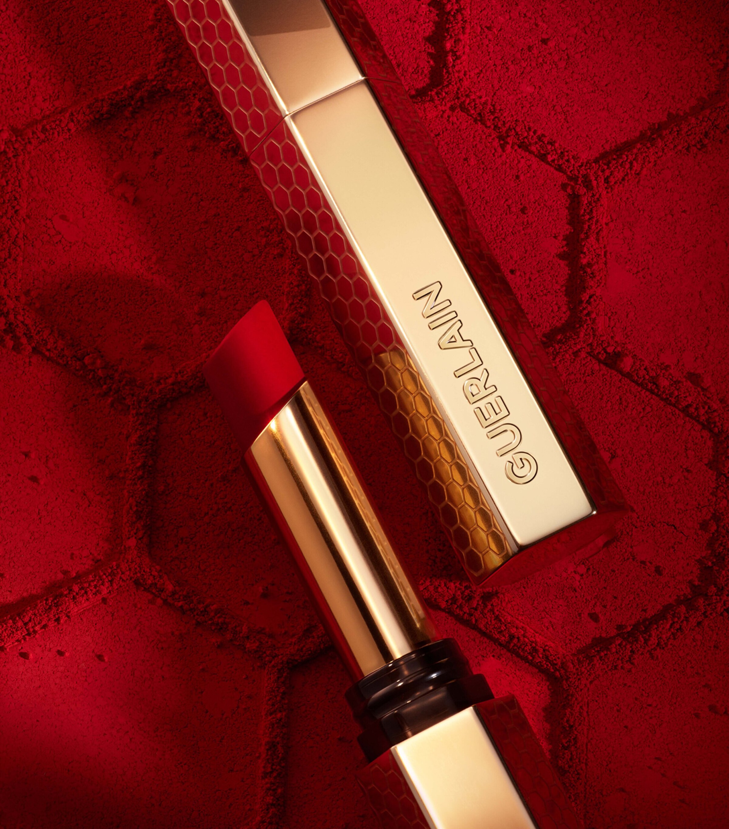 Guerlain KissKiss Honey-Infused Intense Lipstick - Refill Sweet Cosmos Image 6