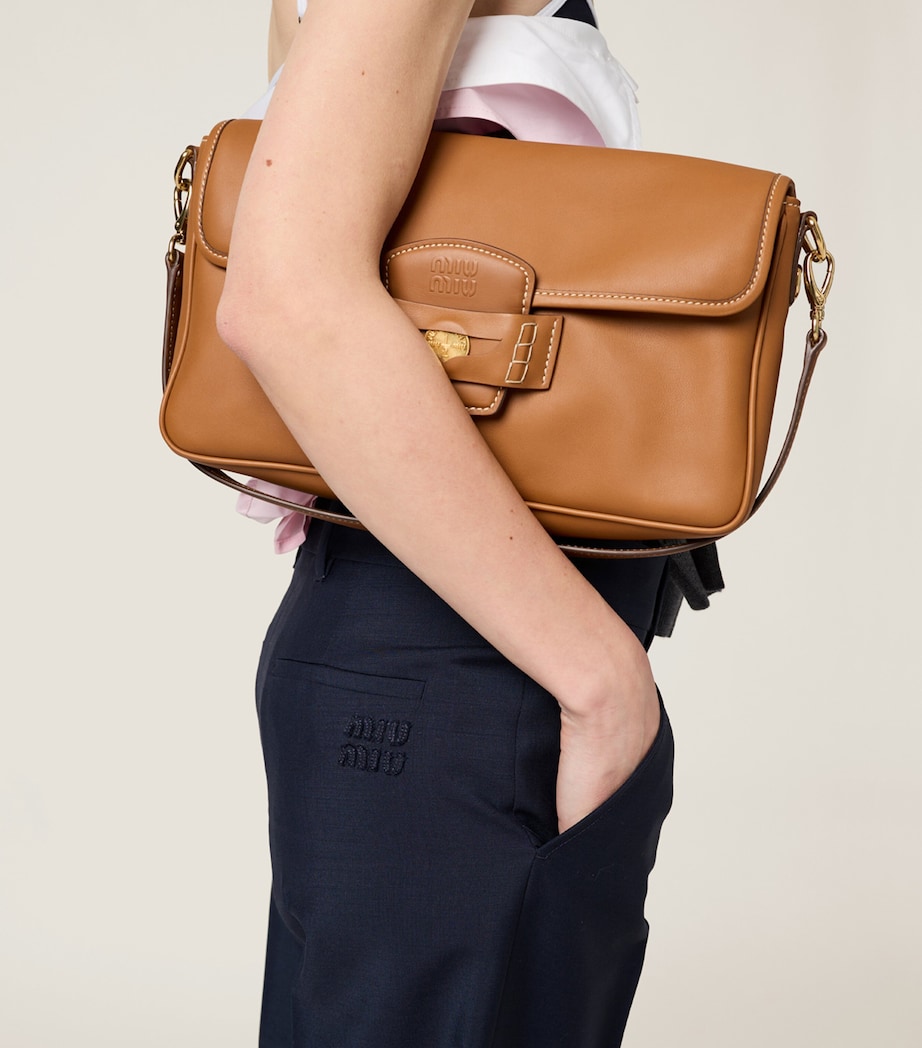 Mohair-Wool Tailored Trousers F0124 Image 5