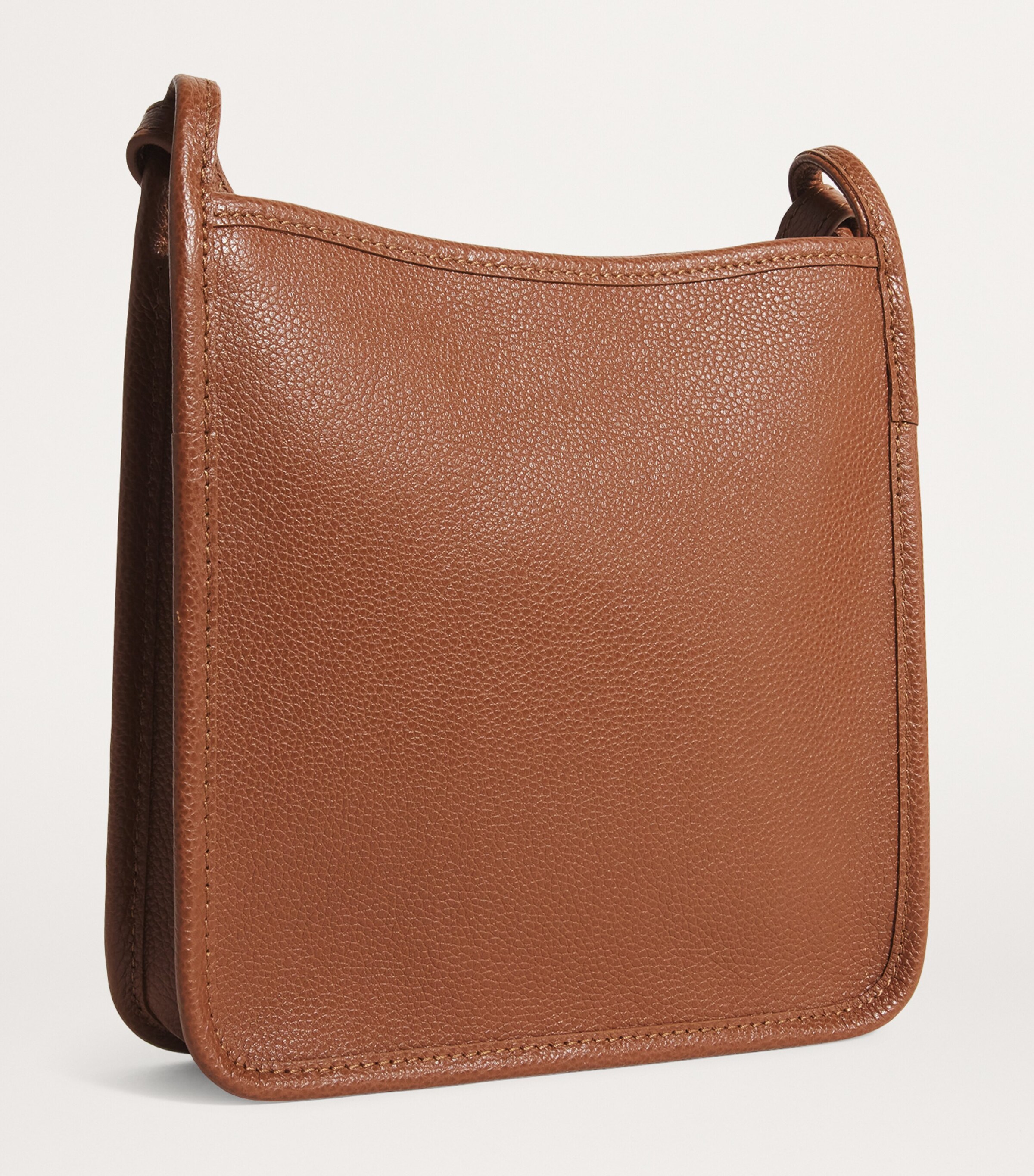 Le Foulonné Small Leather Crossbody Bag Black